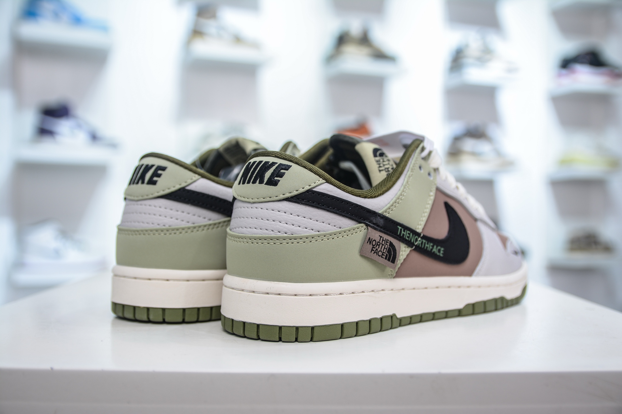 260 Nike SB Dunk Low x The North Face 北面联名-灰棕黑 XD1588-210