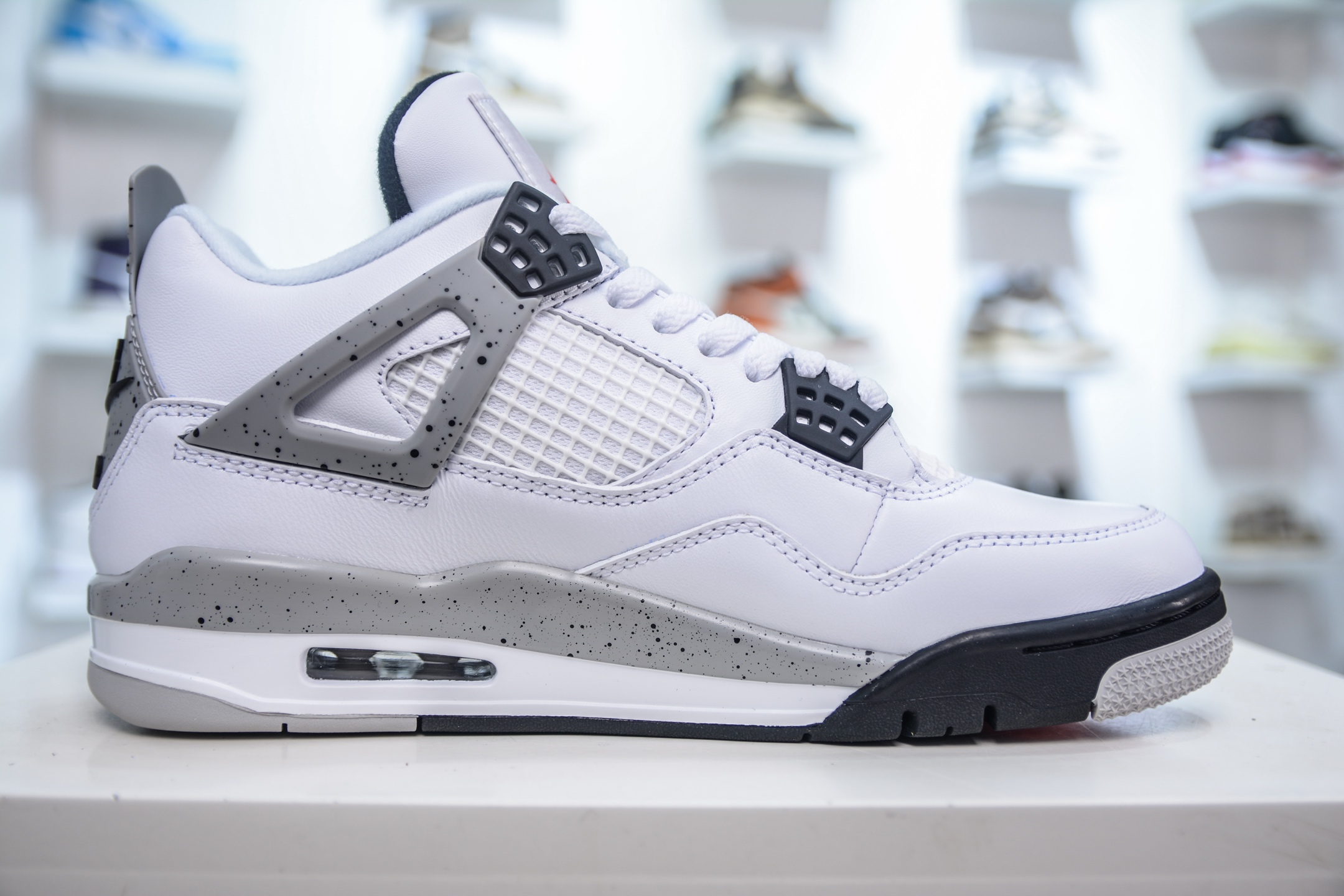  
纯原 Air Jordan 4 Retro OG White Cement AJ4 白水泥 耗时多个