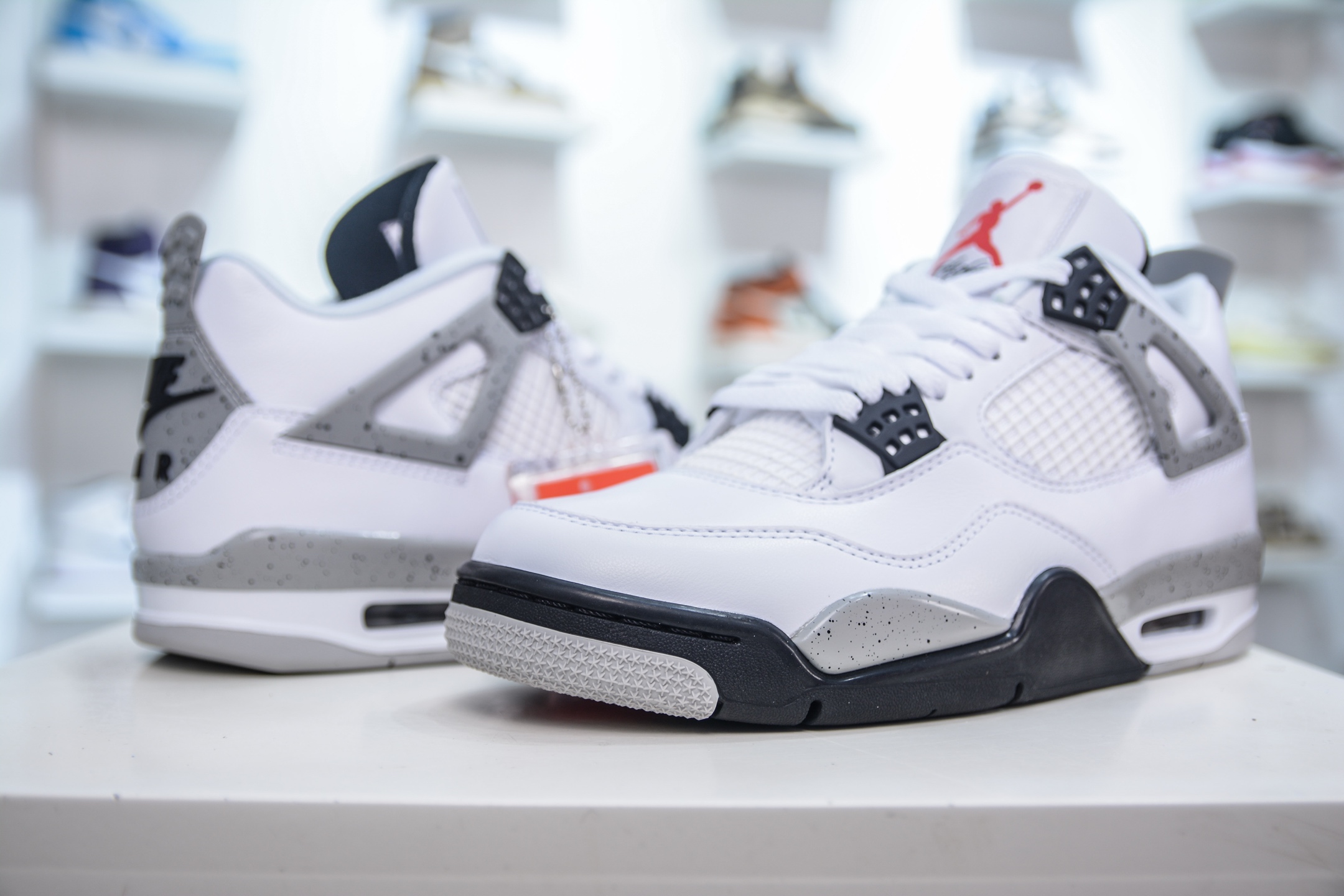  
纯原 Air Jordan 4 Retro OG White Cement AJ4 白水泥 耗时多个