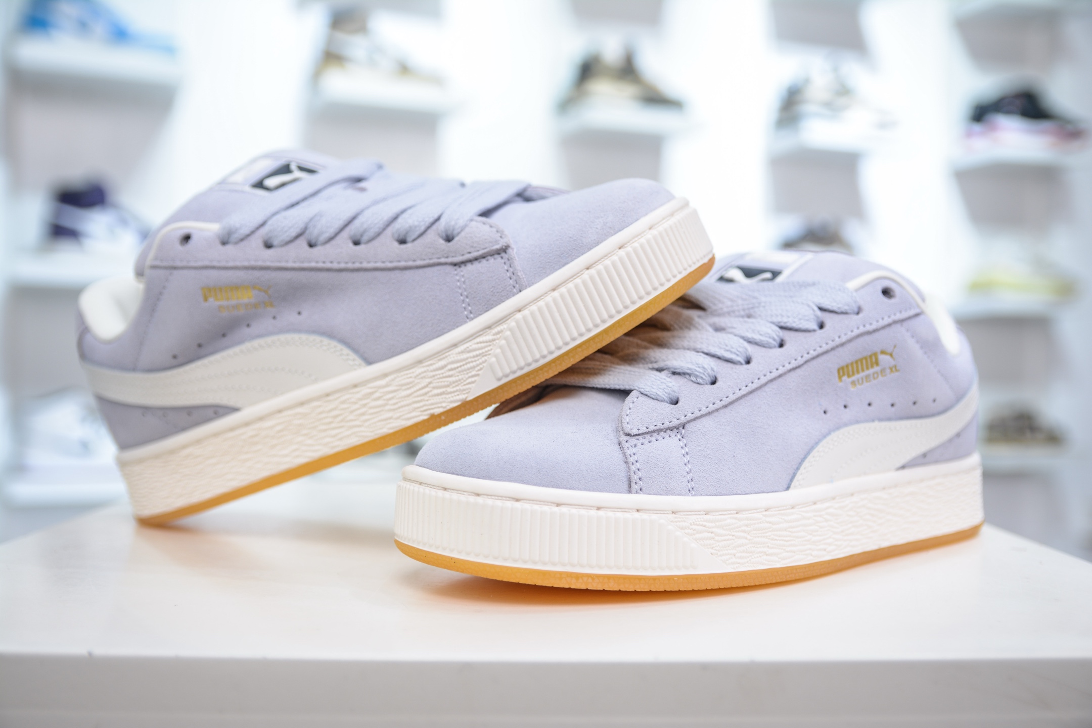 160 PUMA Suede Low XL”Black Sliver” 彪马经典明星系列低帮面包风复古百搭休闲运动板鞋 395205-62