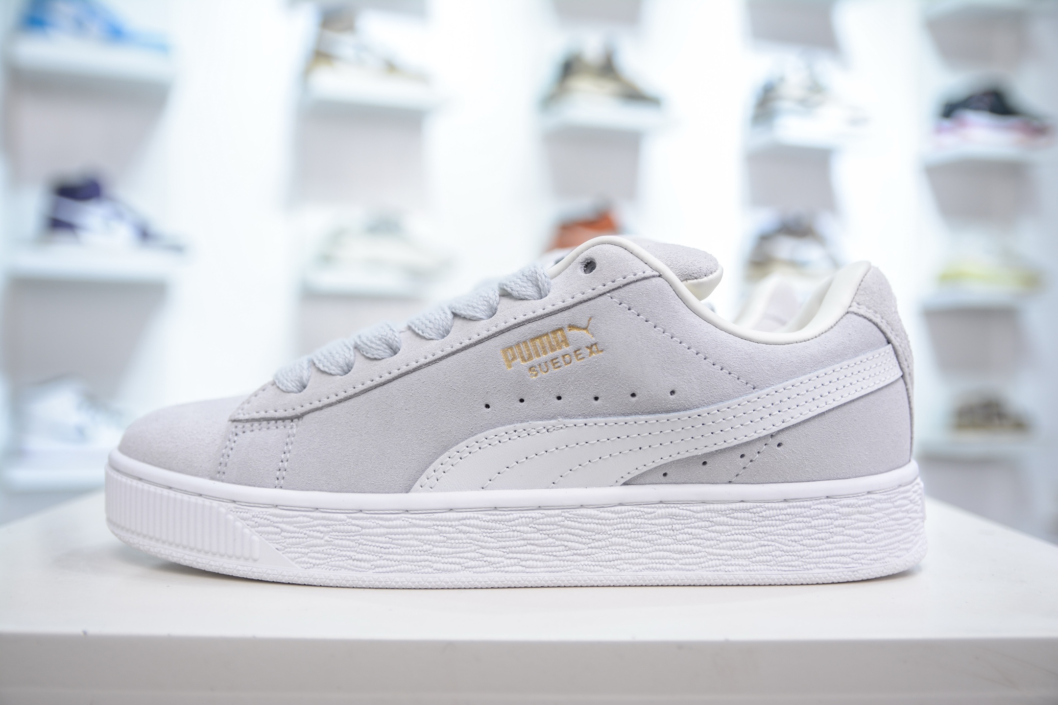 160 PUMA Suede Low XL”Black Sliver” 彪马经典明星系列低帮面包风复古百搭休闲运动板鞋 395205-22
