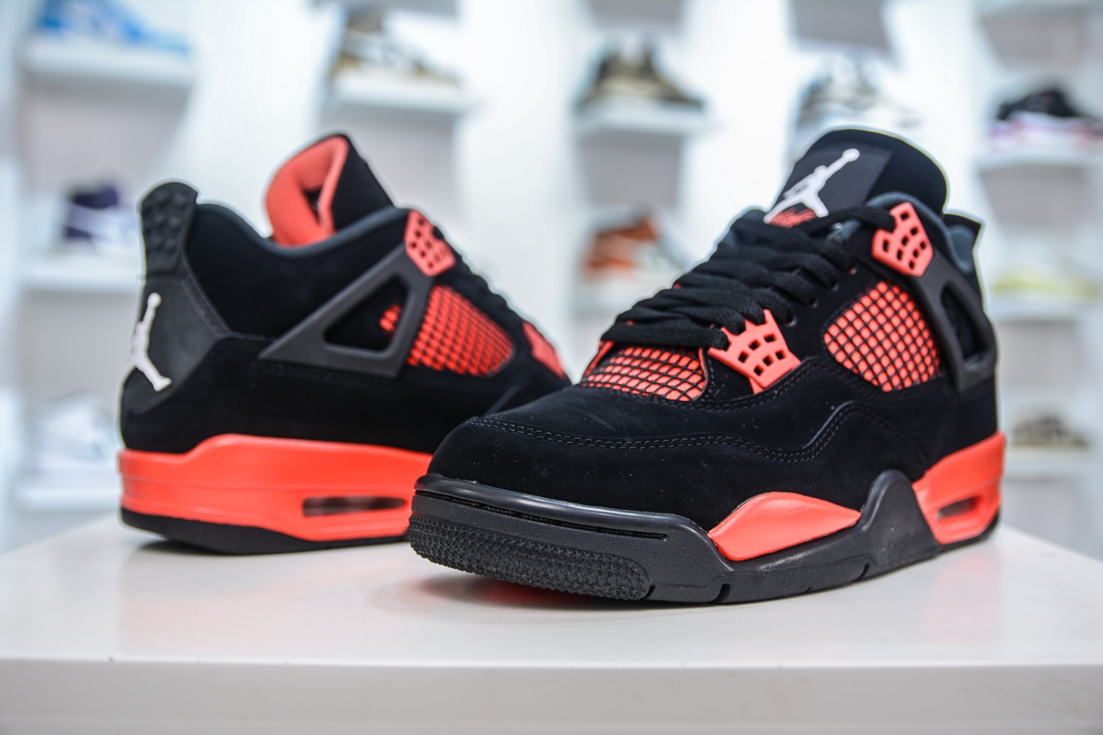 
OG纯原 Air Jordan AJ4 Retro Red Thunder 黑红雷电 耗时多个月巨作 