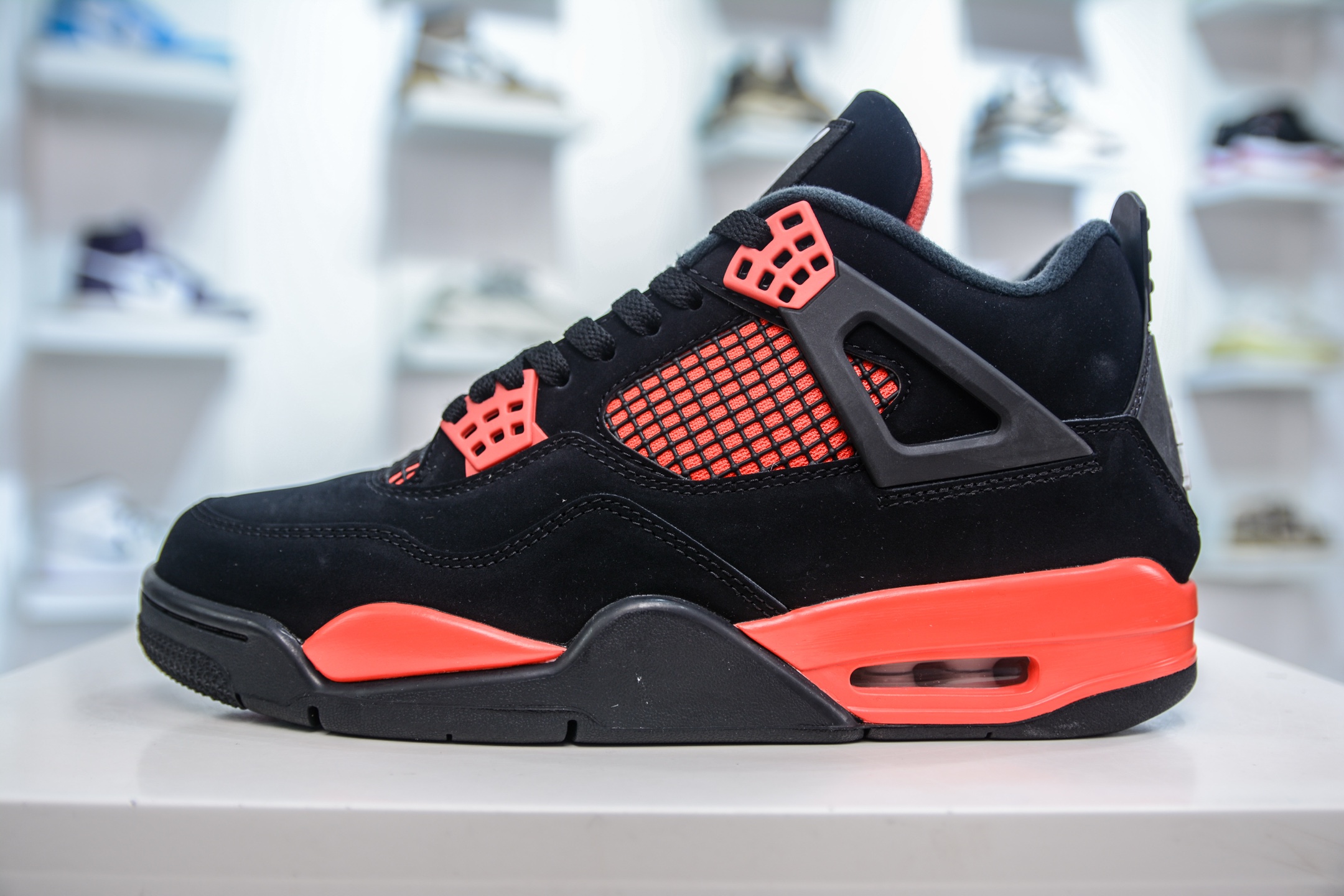 
OG纯原 Air Jordan AJ4 Retro Red Thunder 黑红雷电 耗时多个月巨作 