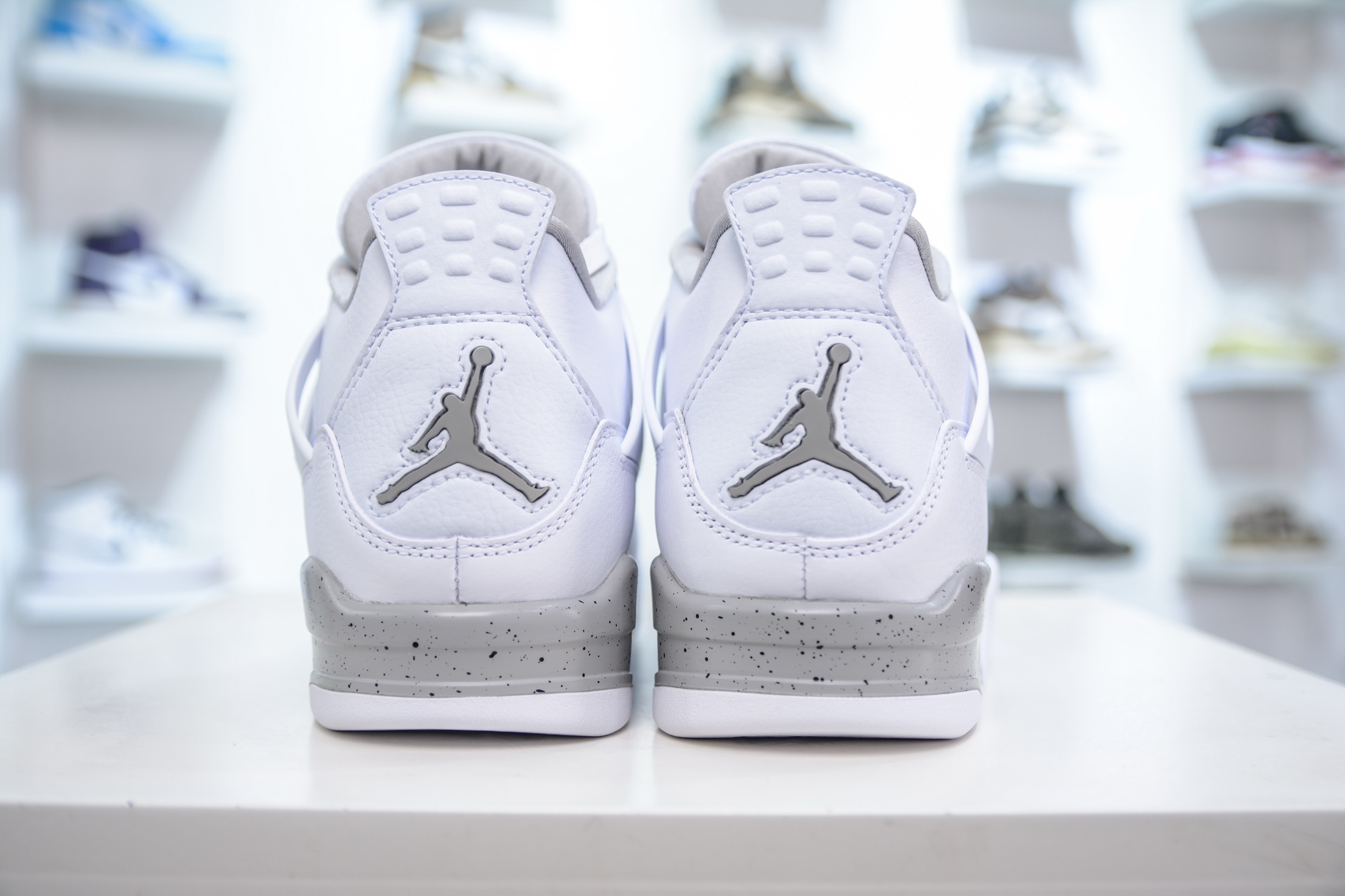
OG纯原 Air Jordan AJ4 Retro 白灰奥利奥 耗时多个月巨作 重金购买原楦原纸板 确