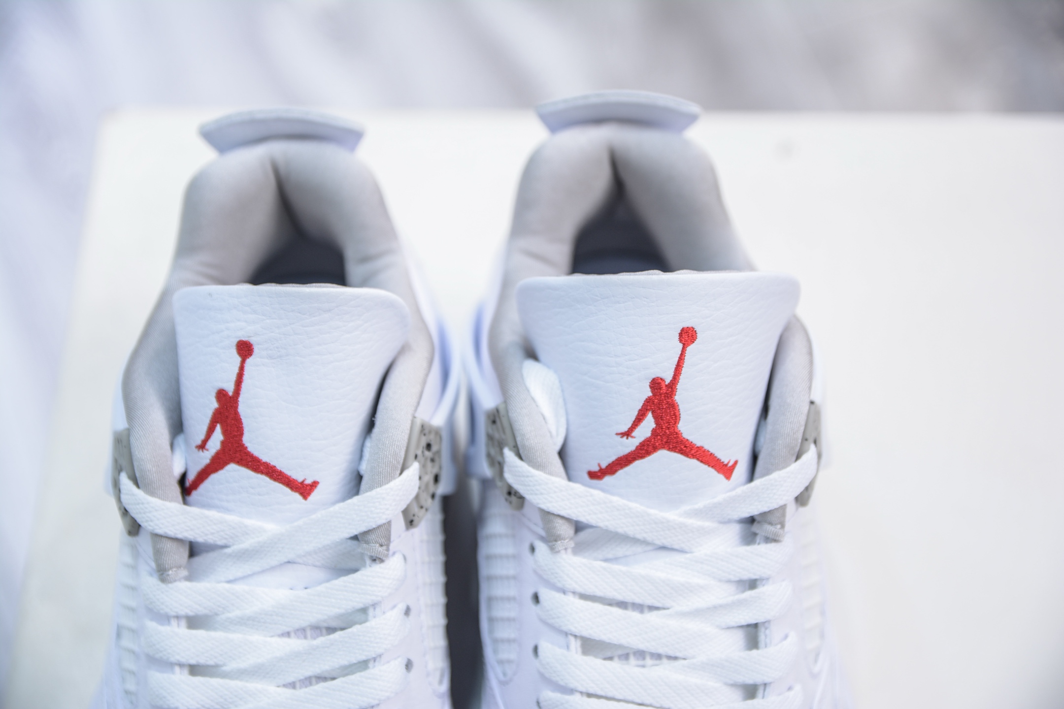 
OG纯原 Air Jordan AJ4 Retro 白灰奥利奥 耗时多个月巨作 重金购买原楦原纸板 确