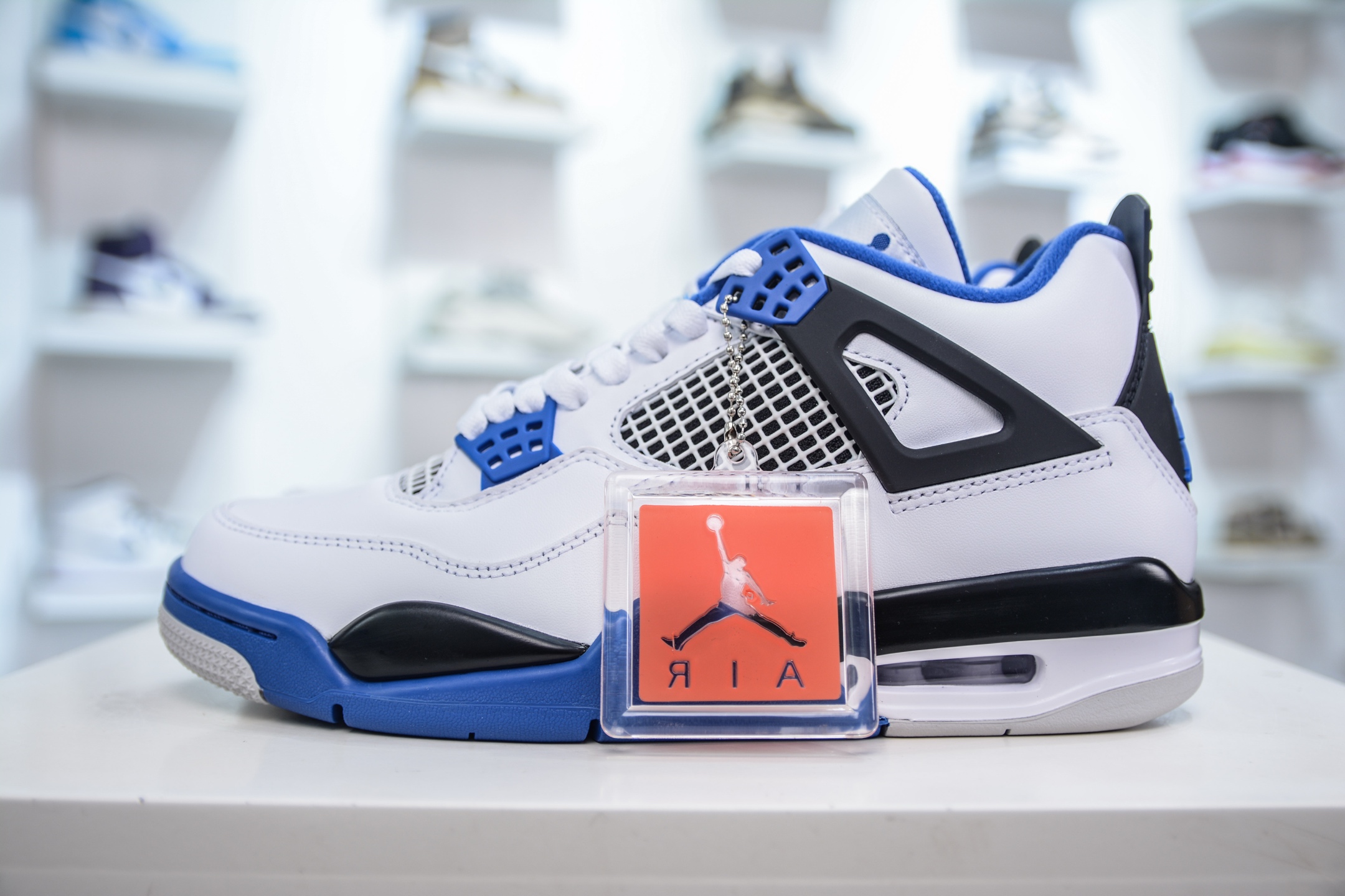 
OG纯原 Air Jordan AJ4 Retro 赛车蓝 耗时多个月巨作 重金购买原楦原纸板 确保原