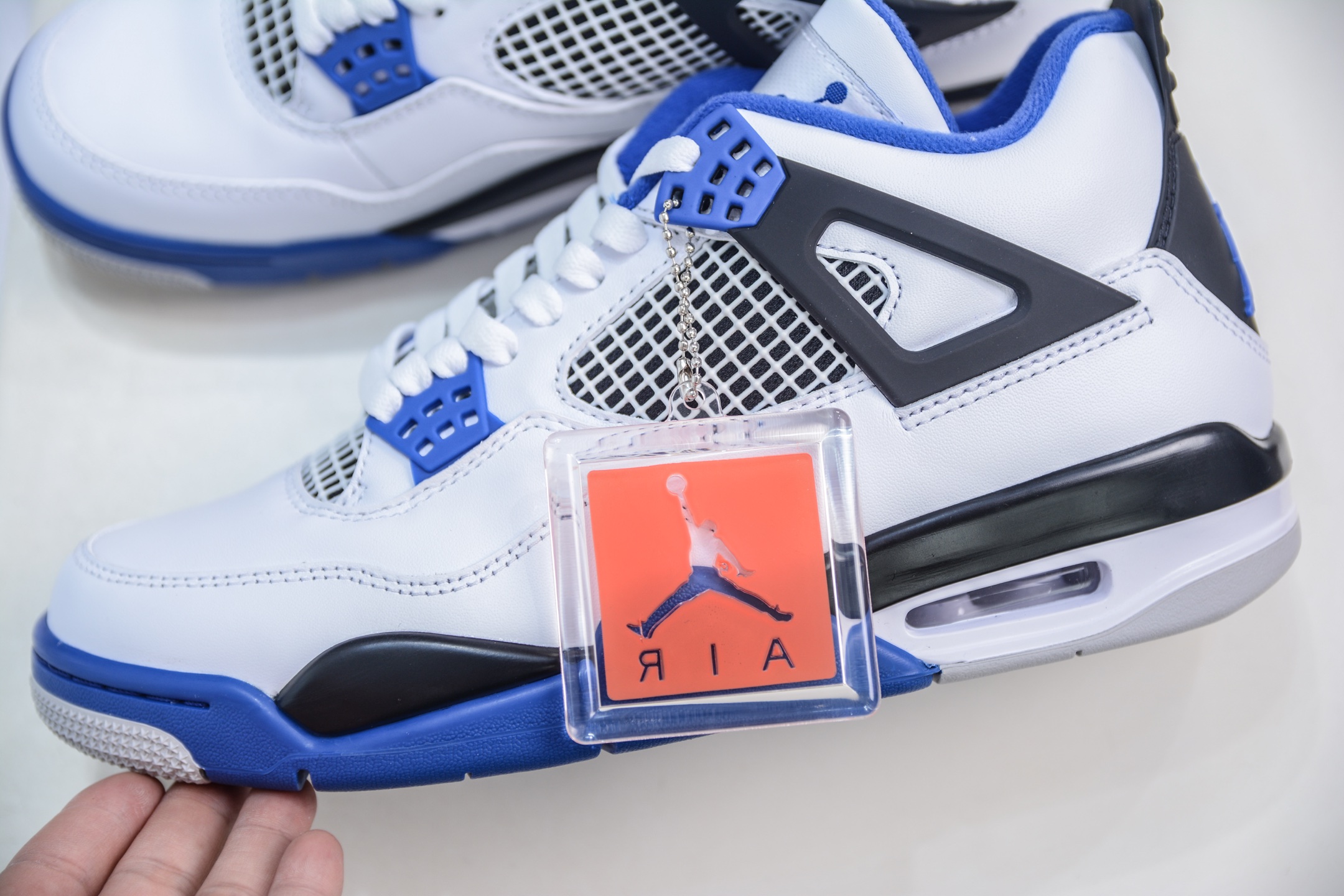 
OG纯原 Air Jordan AJ4 Retro 赛车蓝 耗时多个月巨作 重金购买原楦原纸板 确保原