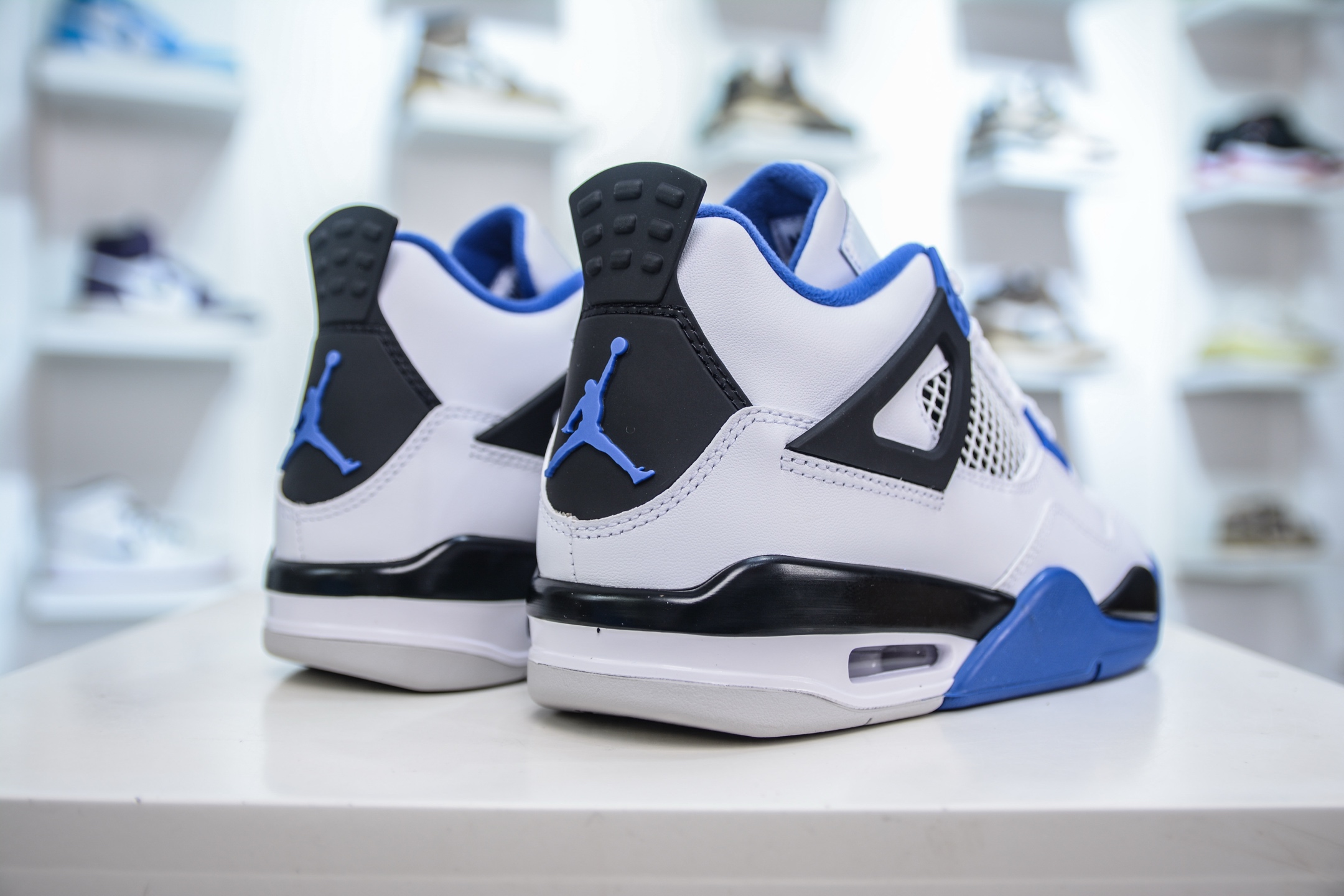 
OG纯原 Air Jordan AJ4 Retro 赛车蓝 耗时多个月巨作 重金购买原楦原纸板 确保原