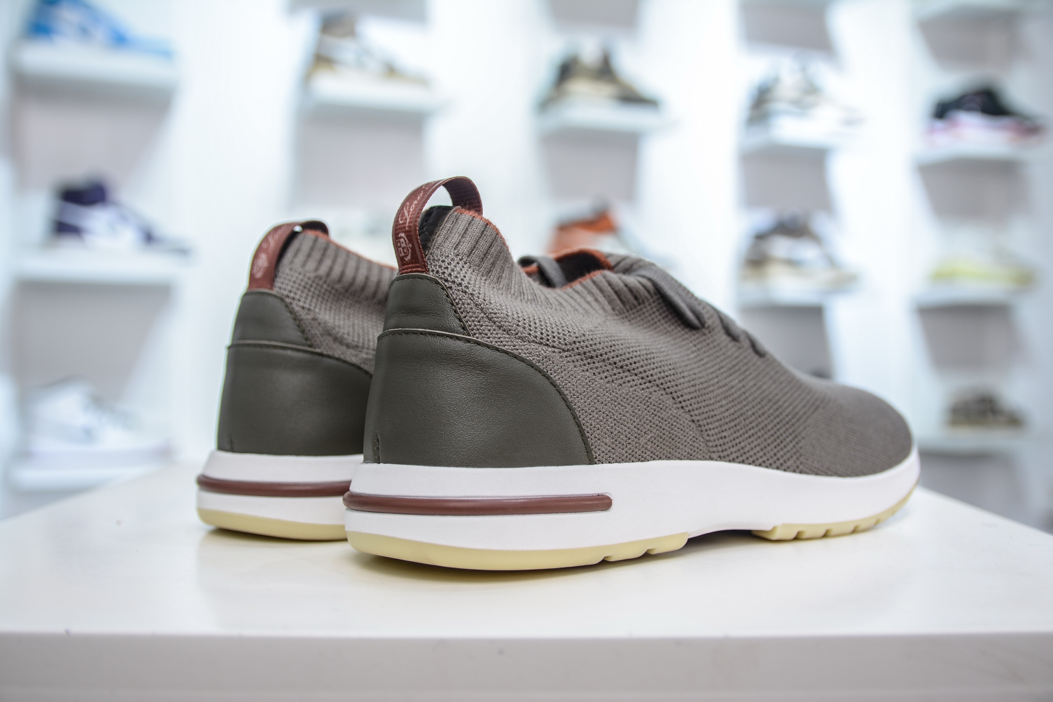 Loro Piana Style Men's Knit Sneakers - Comfortable, Breathable, and Stylish 6 i1747247870512 4379 0 5