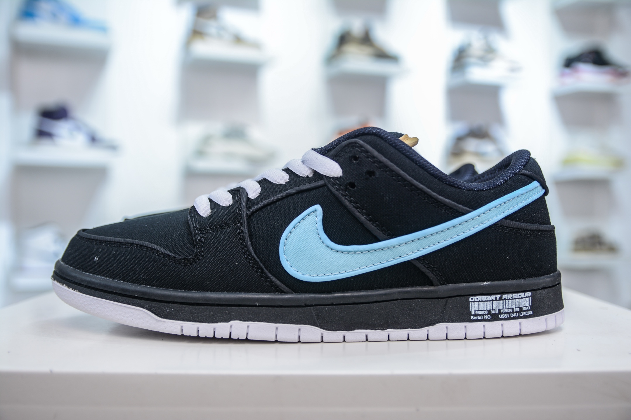 Nike SB Dunk Low Black Blue Canvas - Affordable, Stylish, and Comfortable