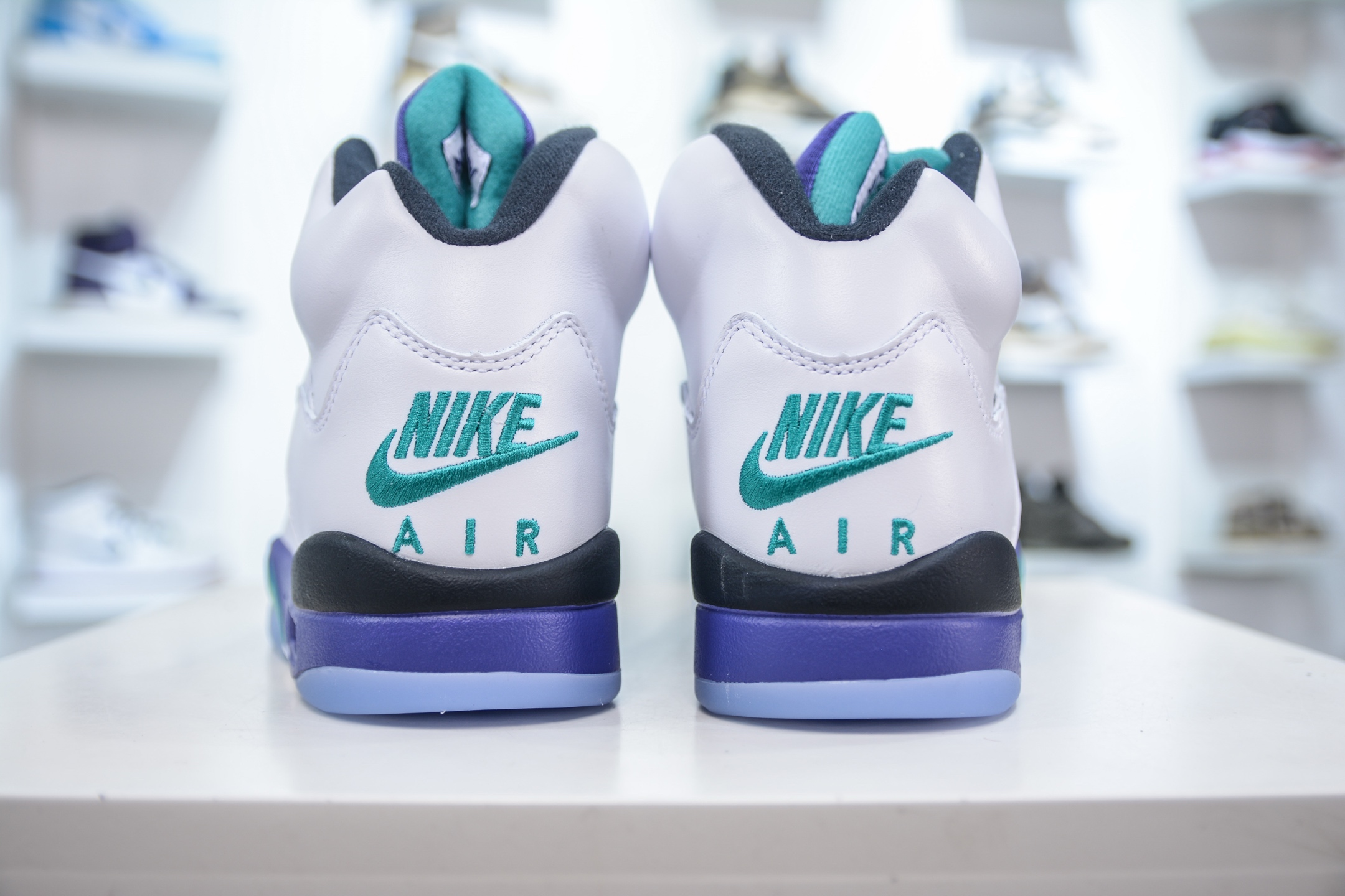 360 F版 Nike Air Jordan 5 OG ”Grape” AJ5 白紫 HQ7978-100