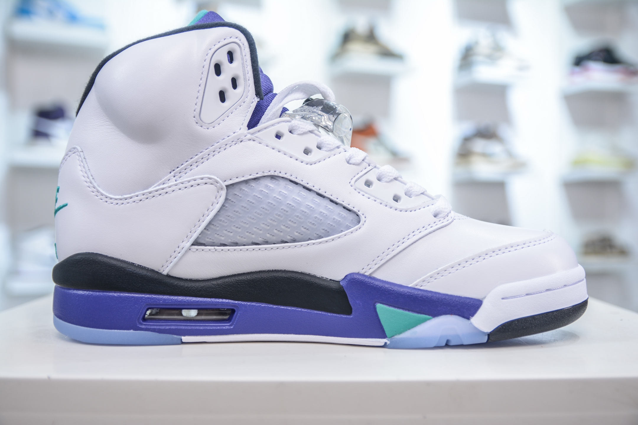 360 F版 Nike Air Jordan 5 OG ”Grape” AJ5 白紫 HQ7978-100