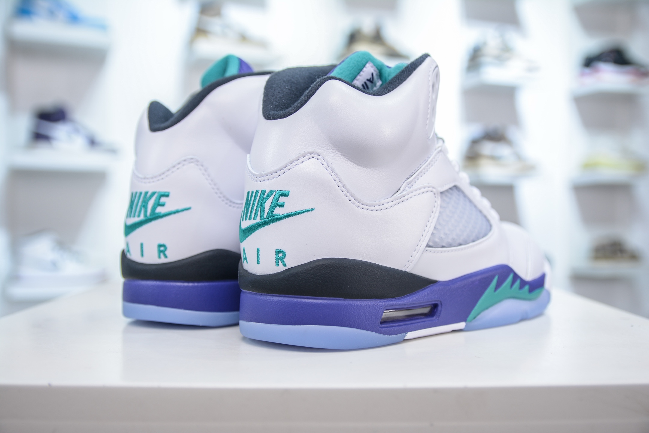 360 F版 Nike Air Jordan 5 OG ”Grape” AJ5 白紫 HQ7978-100