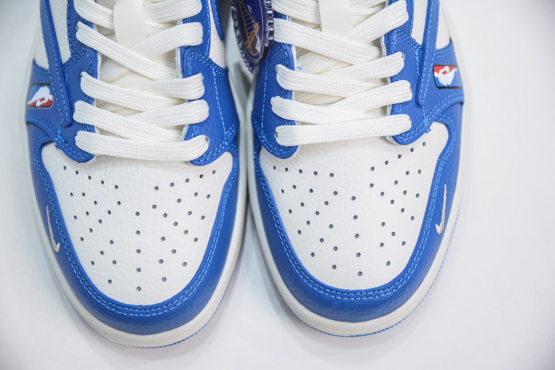 270 Travis Scott x Fragment Design x Air Jordan 1 Low OG SP AJ1 金州勇士队联名-白蓝 SC9207-025