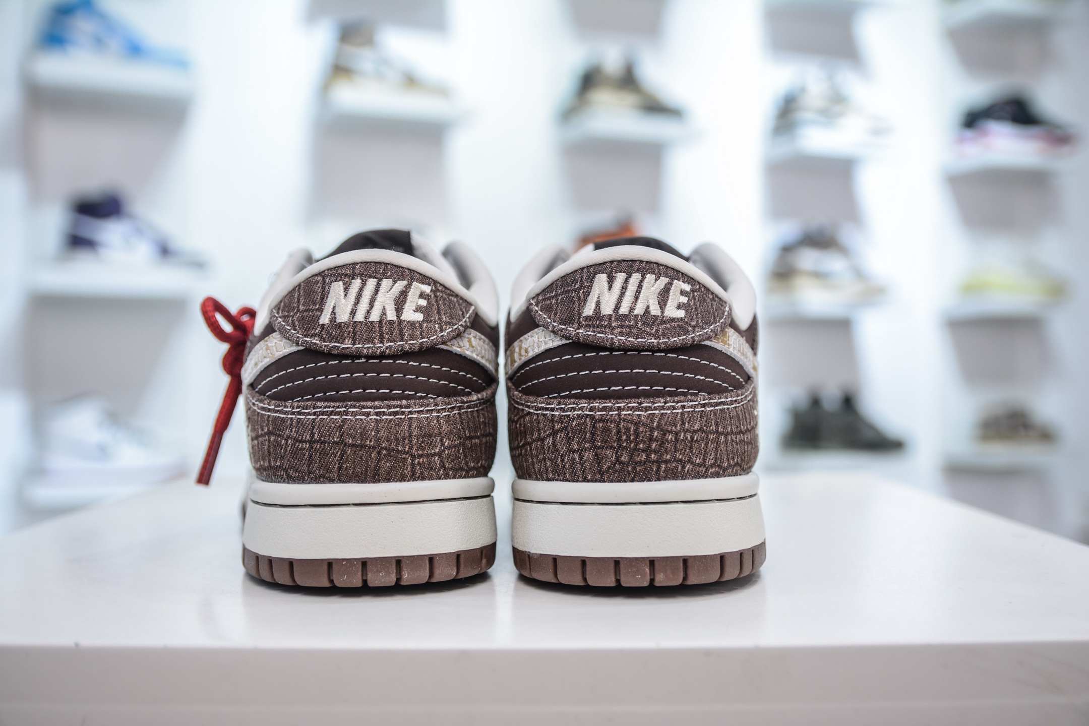 200 Stussy x NIKE Dunk Low 低帮蛇年限定 斯图西联名-棕米鳞纹 CH8311-281