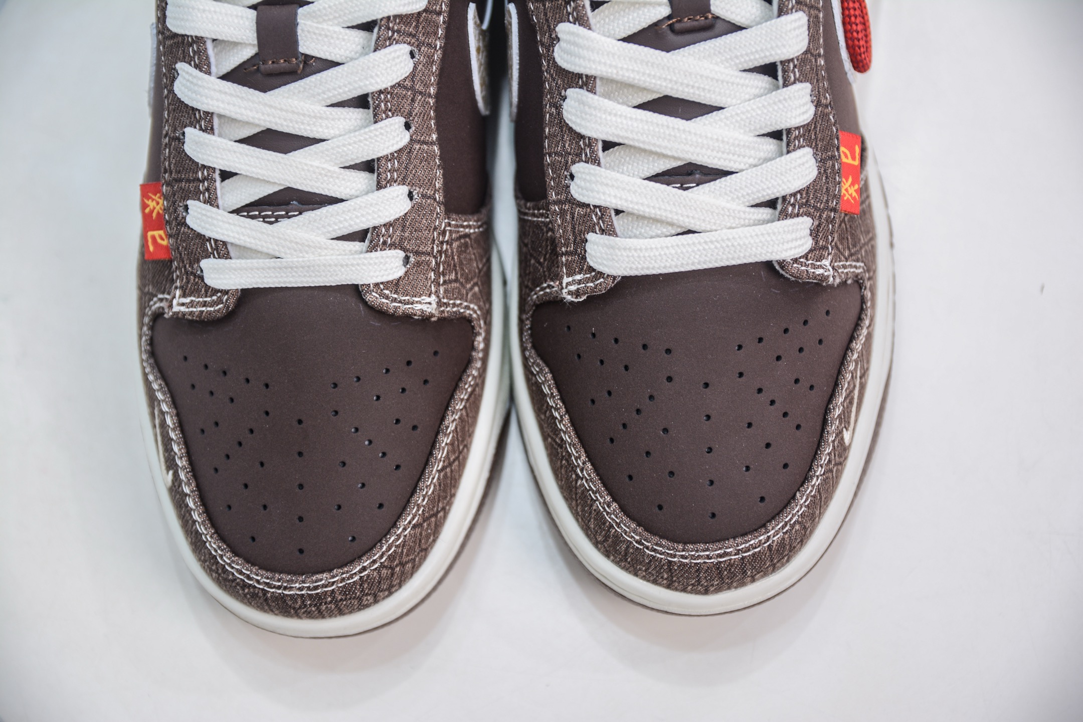 200 Stussy x NIKE Dunk Low 低帮蛇年限定 斯图西联名-棕米鳞纹 CH8311-281