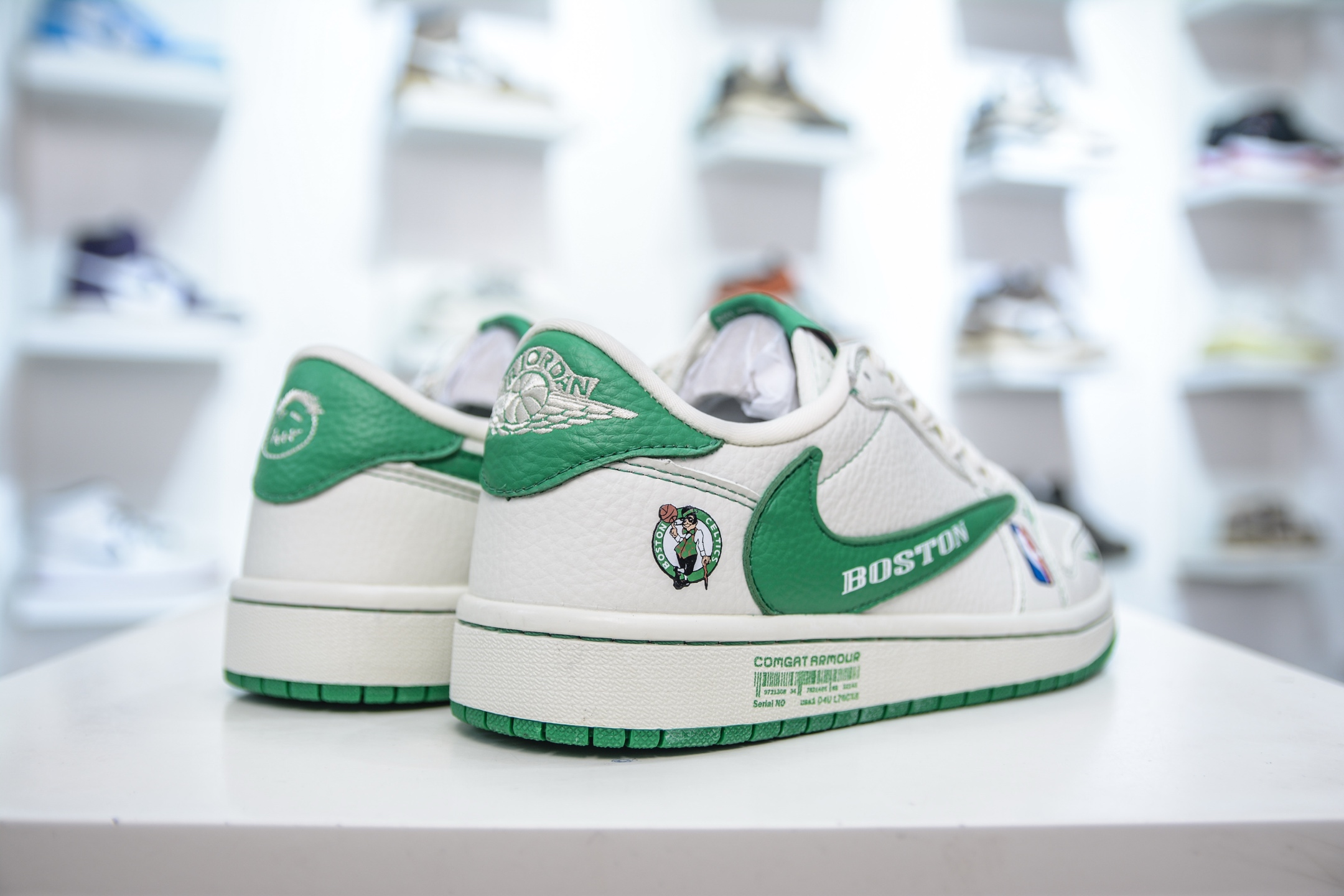 Air Jordan 1 Low OG SP 'Boston Celtics' Custom Shoes - Premium Comfort 7 i1747590443582 5590 0 5