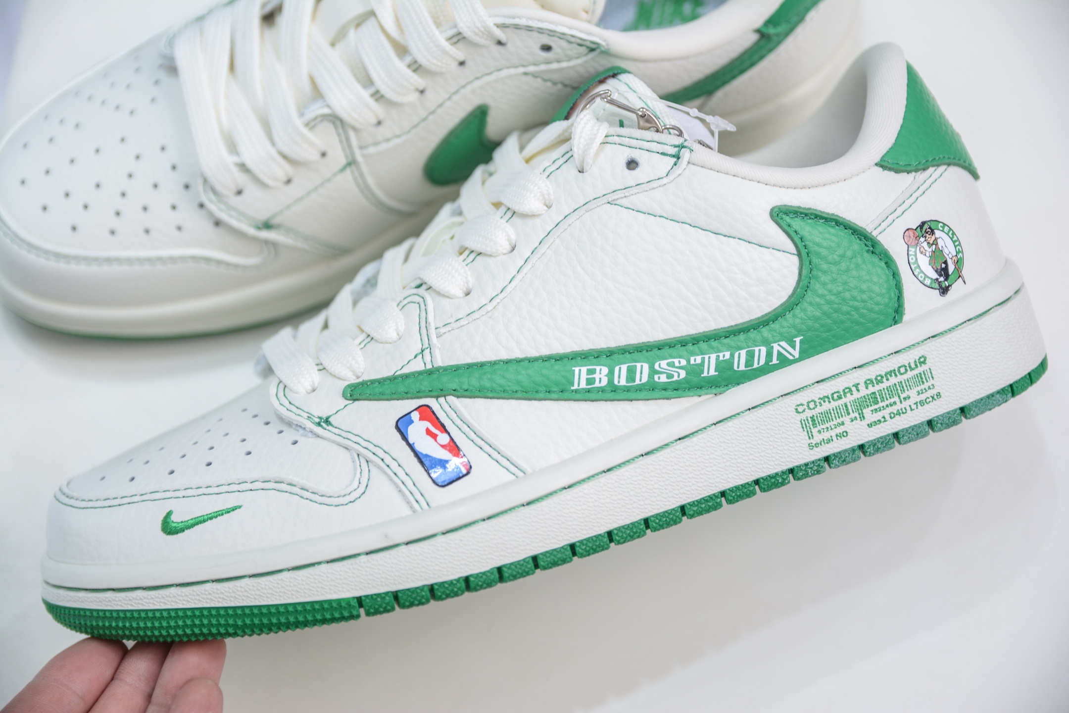 Air Jordan 1 Low OG SP 'Boston Celtics' Custom Shoes - Premium Comfort 8 i1747590445458 2513 0 6