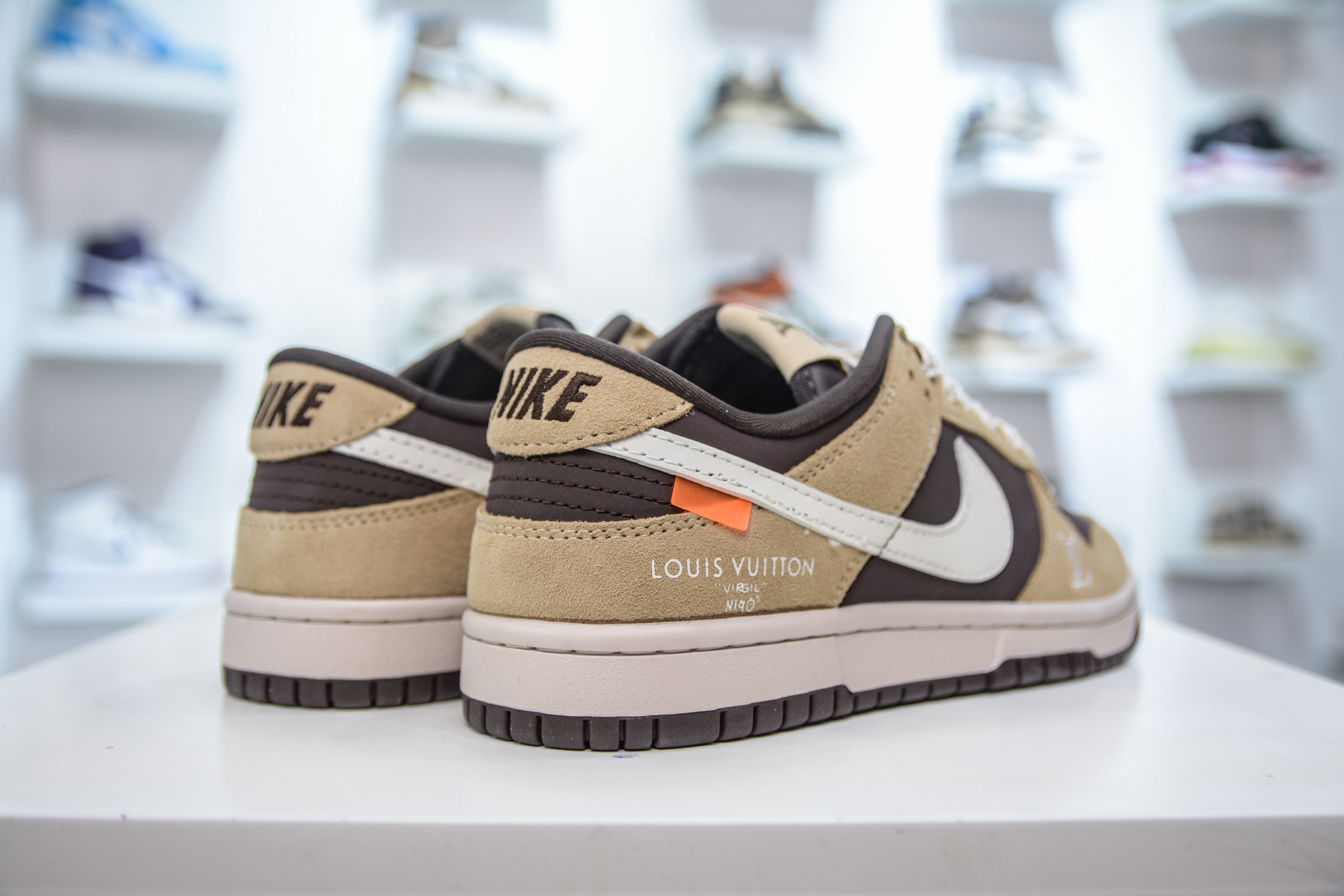 Nike SB Dunk Low x Louis Vuitton Brown/Beige - Stylish Sneaker Collaboration 7 i1747590955434 3125 0 5