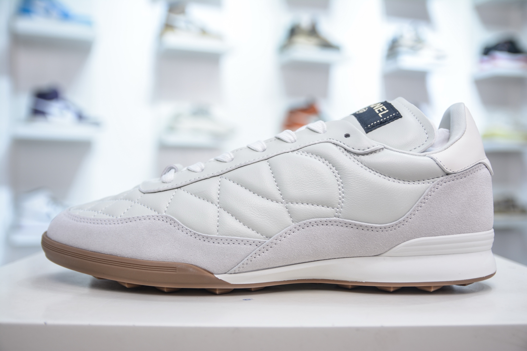 Chanel Women's White Leather & Suede Round Toe Low Top Sneakers 1 i1747594064832 6029 0 0