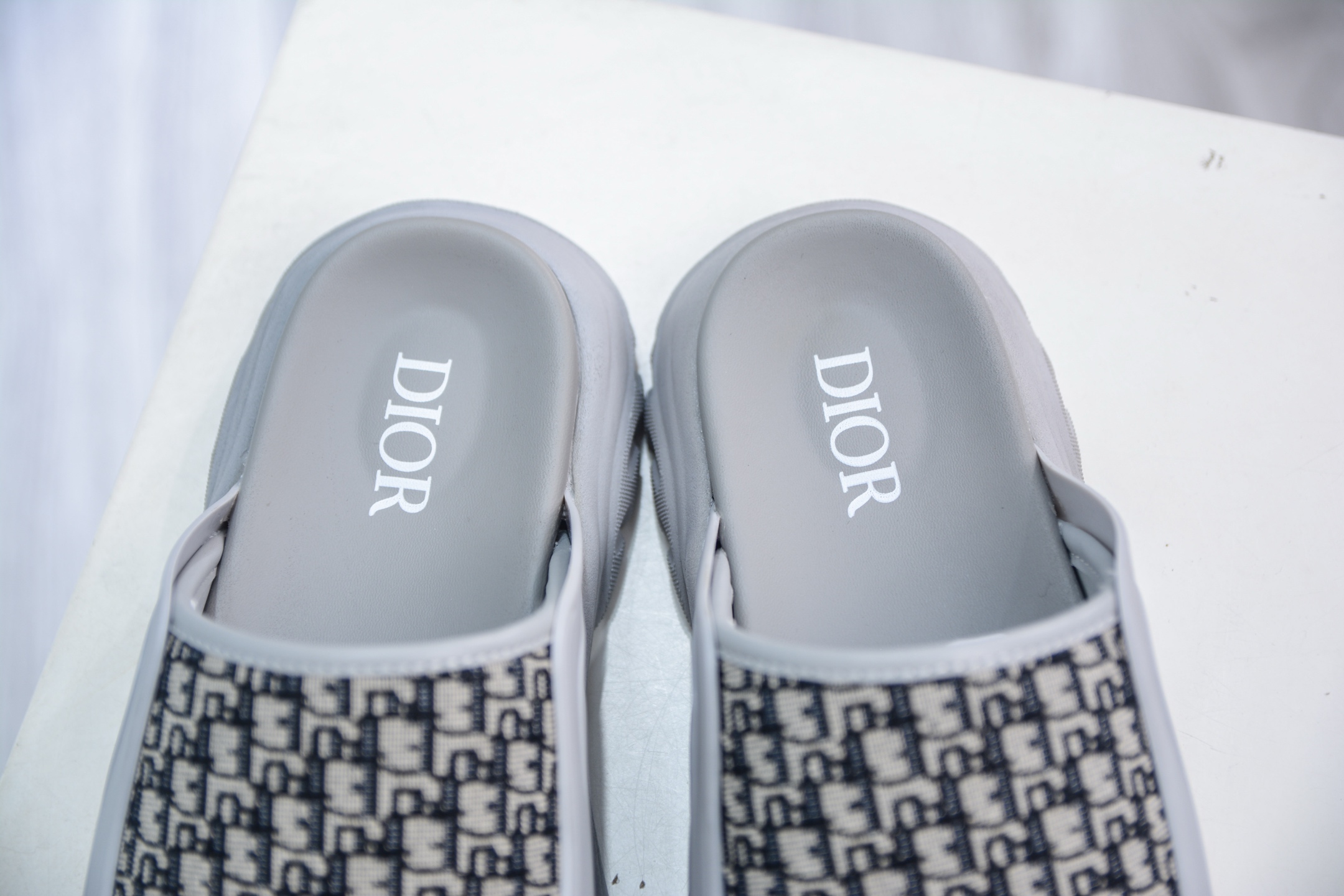 Dior H-Town Oblique Rubber Slides Sandals Thick Sole - Available in Multiple Sizes 9 i1747594602979 9596 0 7