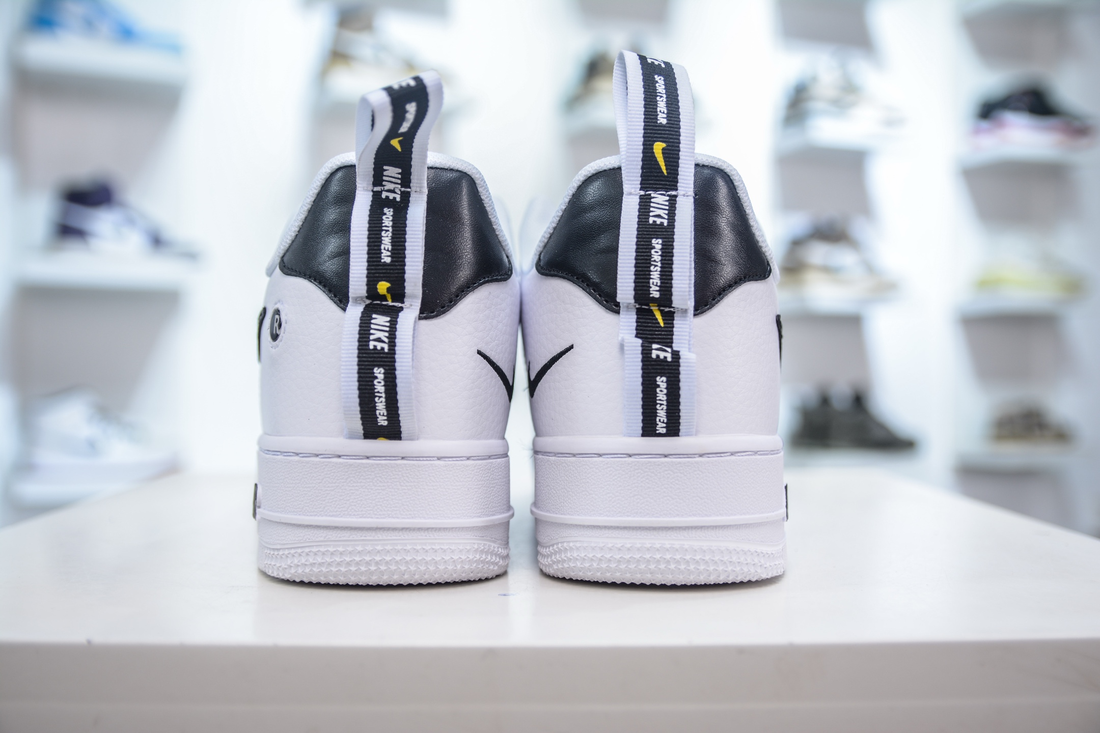 180 PB版 NK Air Force 1'07 Low 白简版解构 空军一号低帮百搭休闲运动板鞋 AJ7747-100