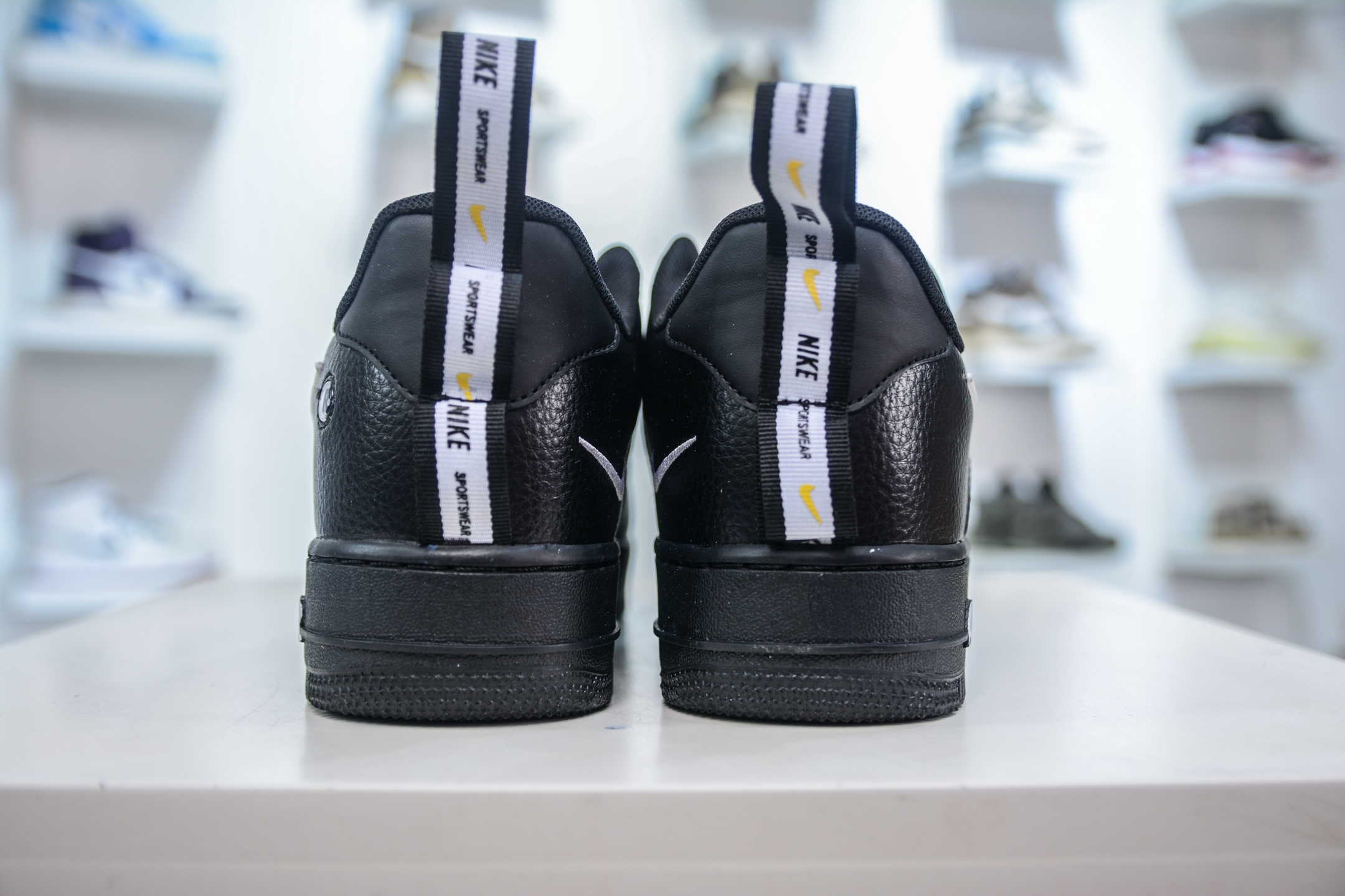 180 PB版 NK Air Force 1'07 Low 黑简版解构 空军一号低帮百搭休闲运动板鞋 AJ7747-001
