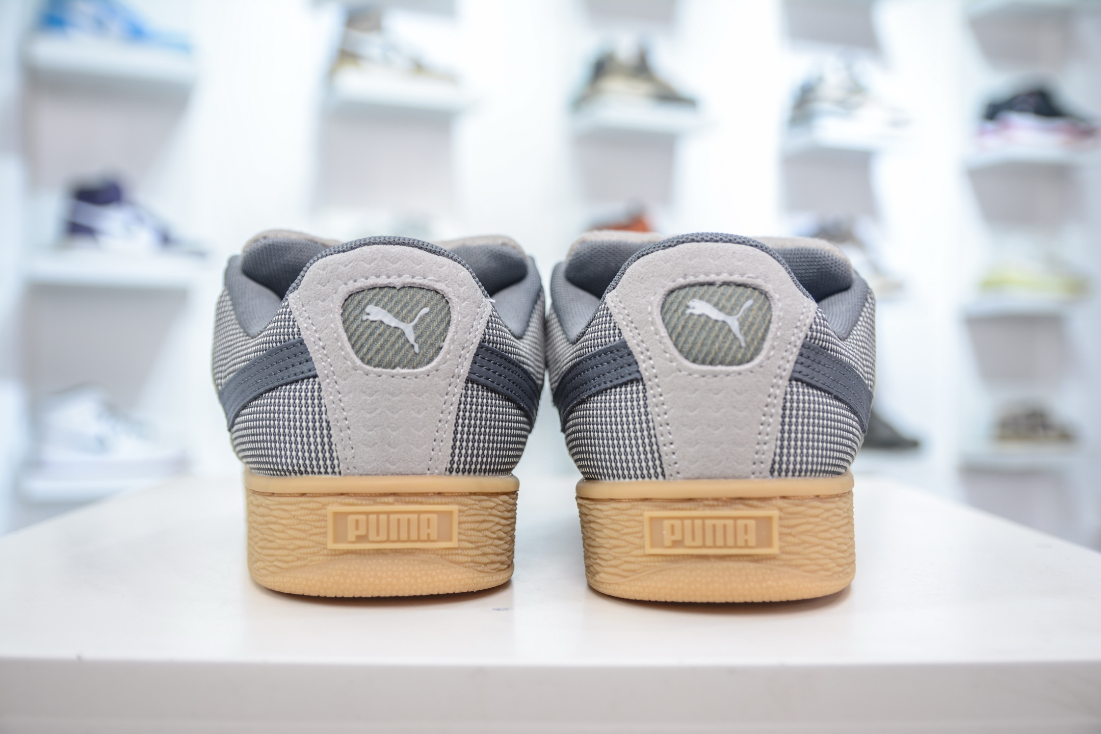 170 PUMA Suede XL 厚鞋舌轻便防滑低帮板鞋 398397-02