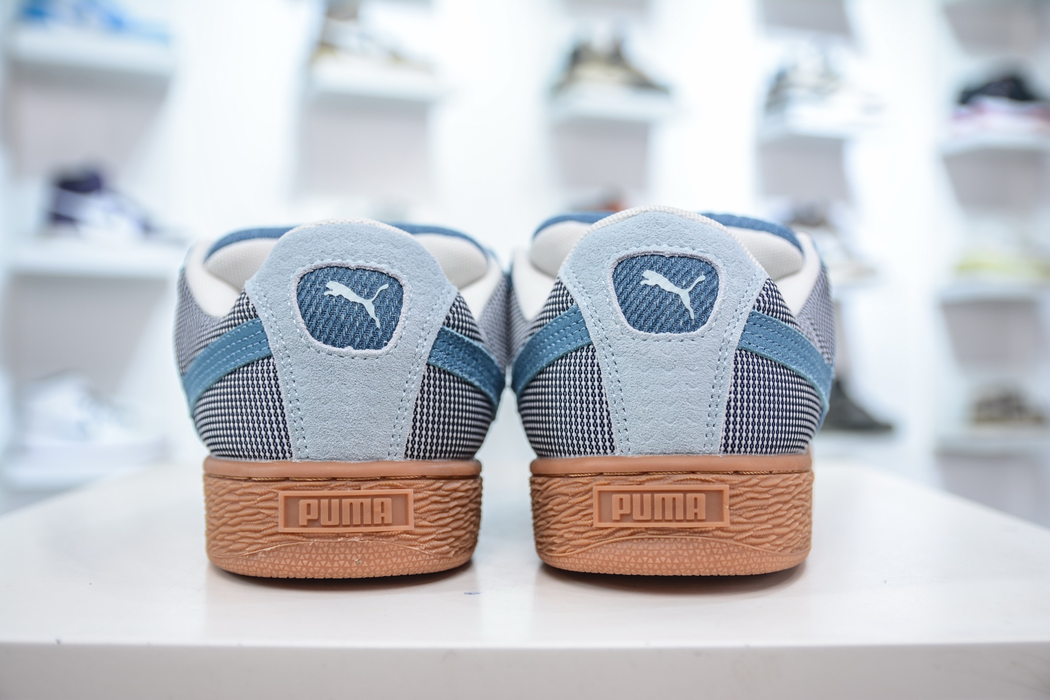 170 PUMA Suede XL 厚鞋舌轻便防滑低帮板鞋 398397-01