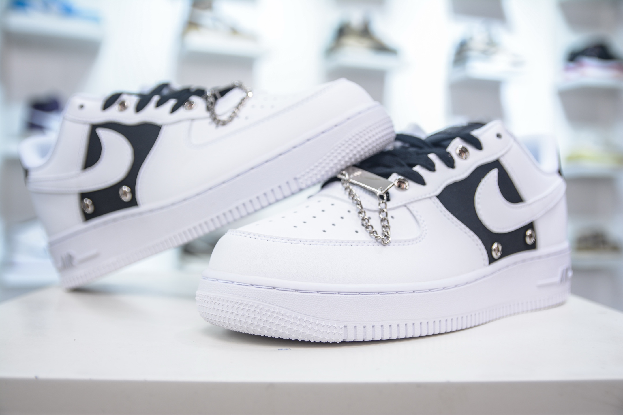 180 PB版 NK Air Force 1'07 Low 极阴阳 空军一号低帮百搭休闲运动板鞋 DA8571-100