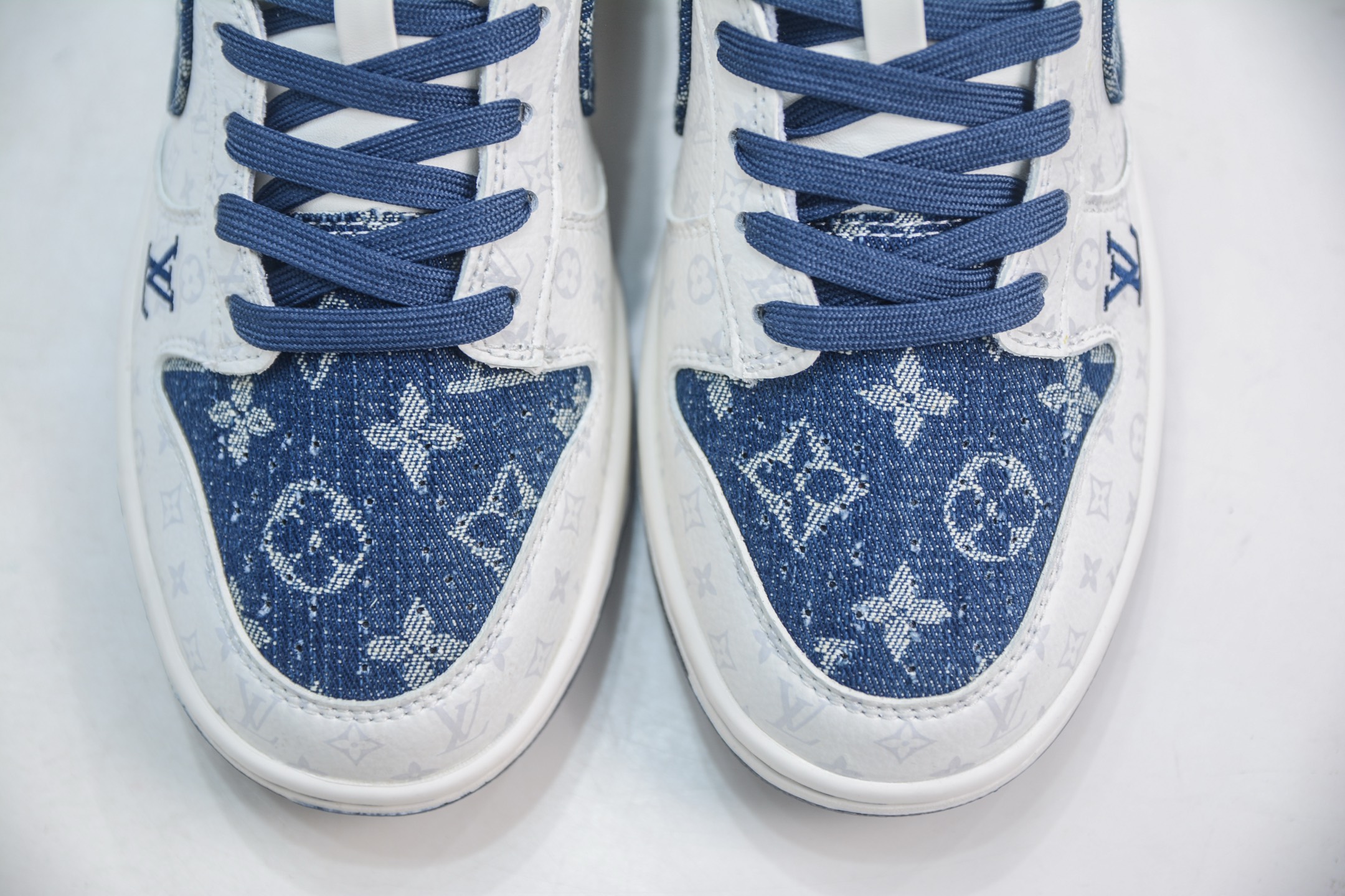 280 Nike SB Dunk Low x Louis Vuitton LV联名-白蓝牛仔 SC9772-802