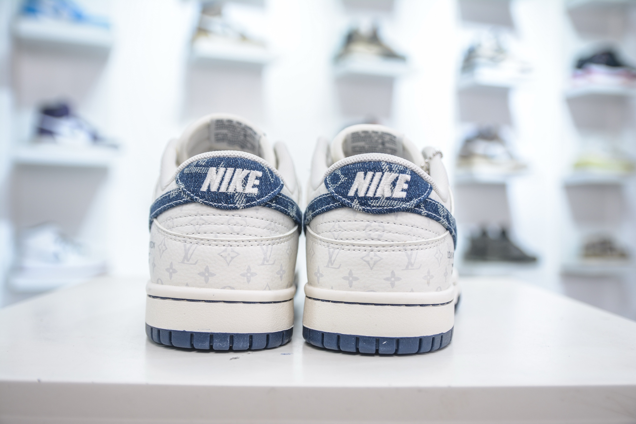 280 Nike SB Dunk Low x Louis Vuitton LV联名-白蓝牛仔 SC9772-802