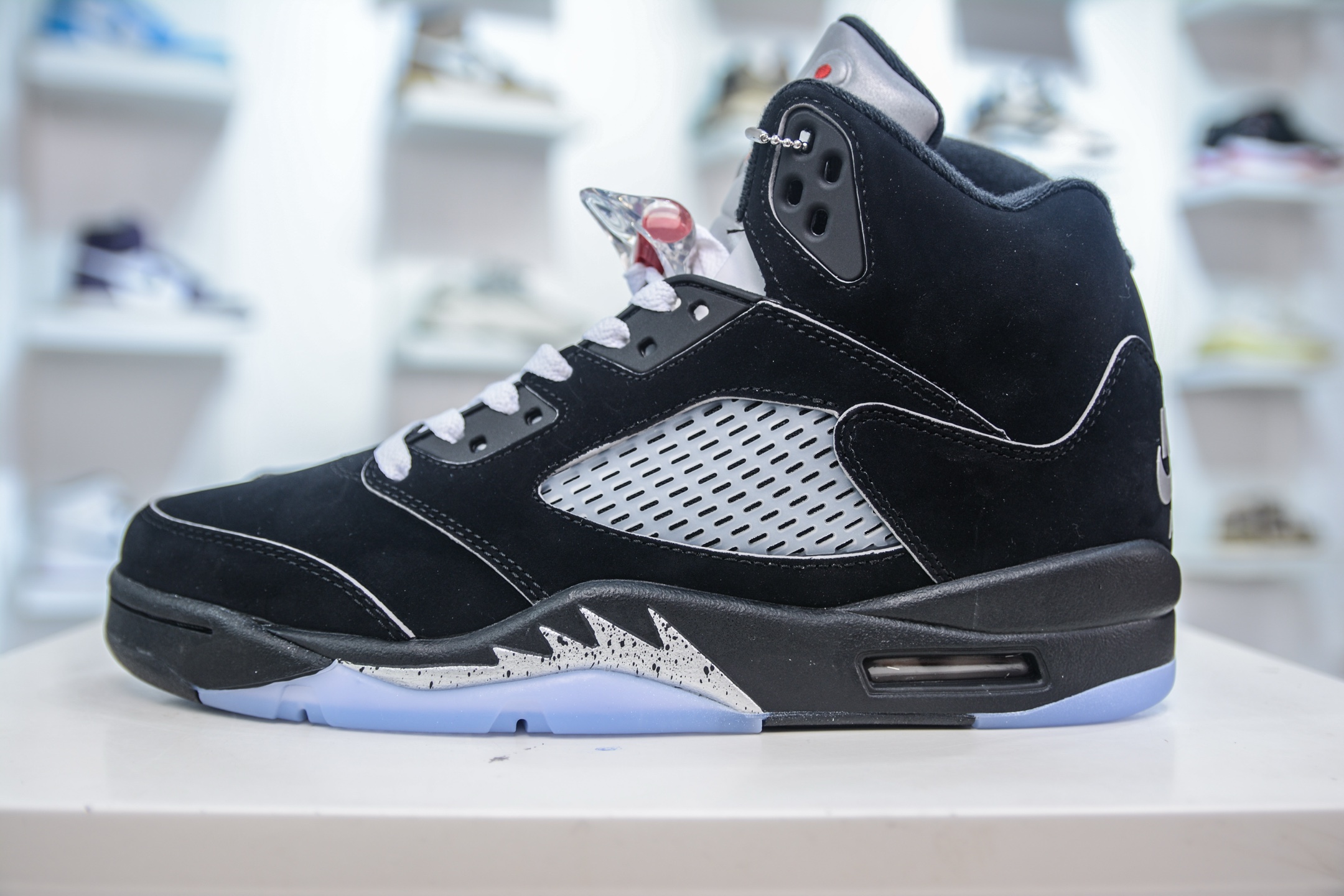 360 F版 Air Jordan AJ5 “Black Metallic Reimagined” 黑银 HF3975-001
