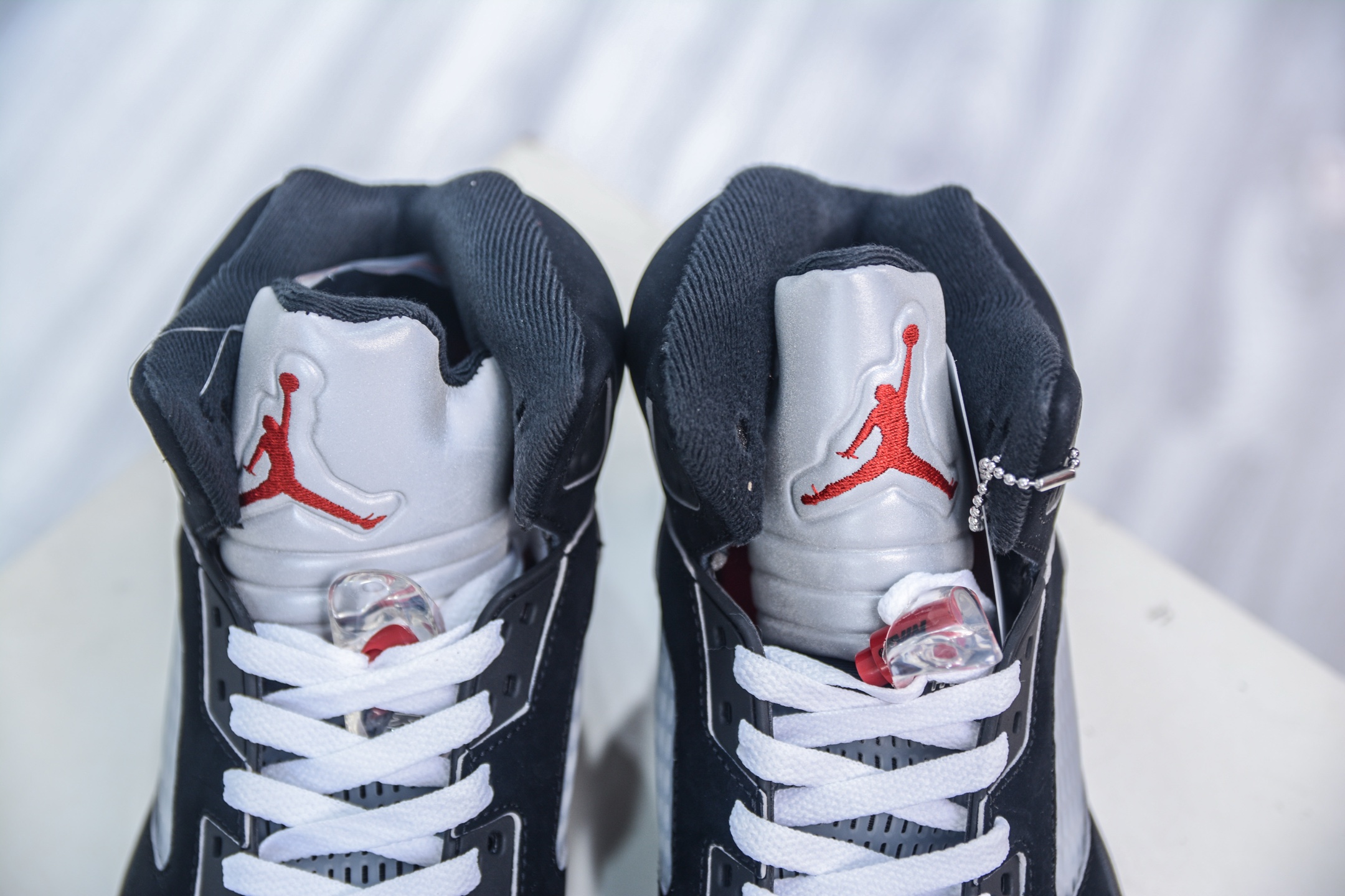 360 F版 Air Jordan AJ5 “Black Metallic Reimagined” 黑银 HF3975-001