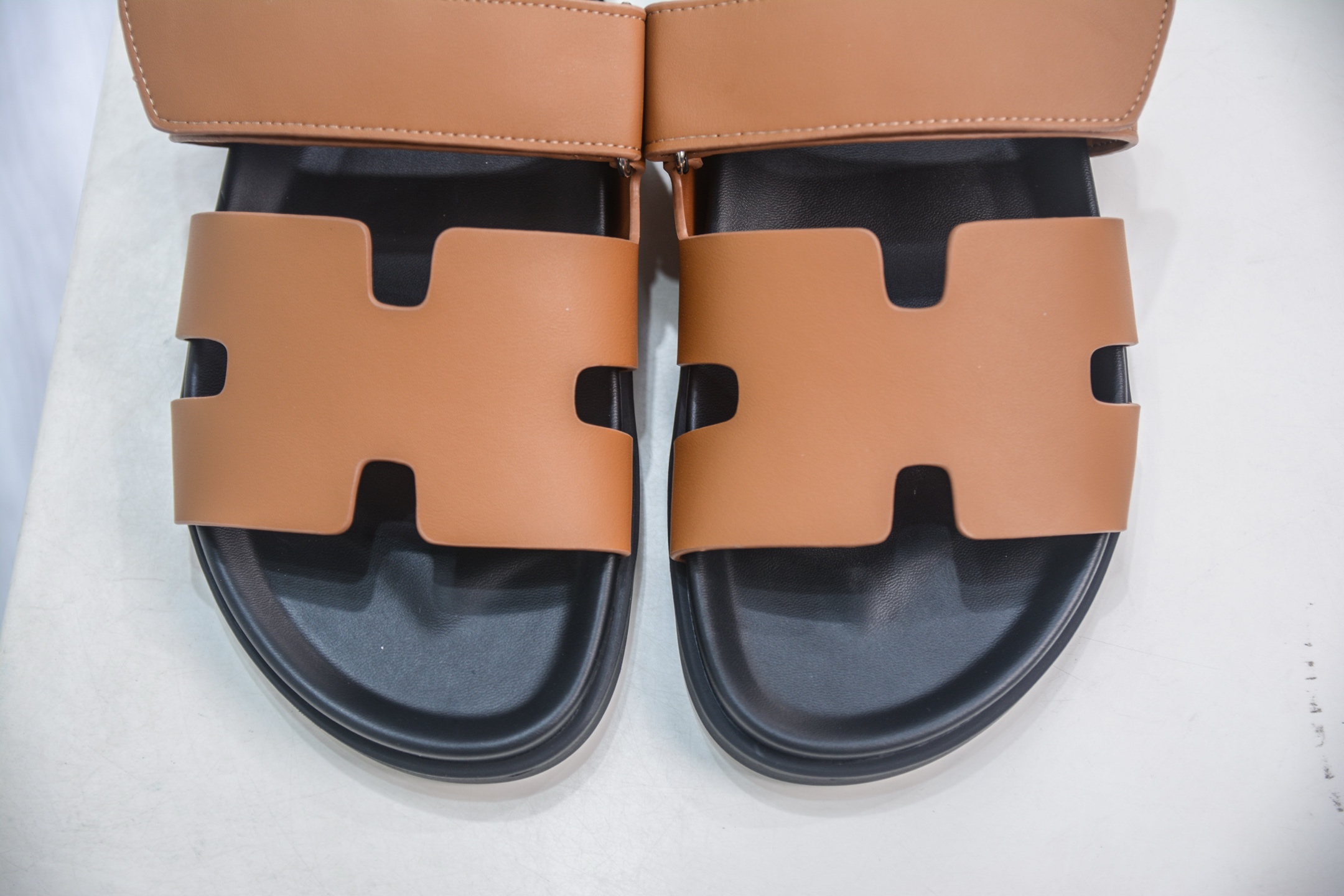 Hermes Chypre Flat Leather Sandals | Comfortable Slides for Women 9 i1748015667682 8964 0 8