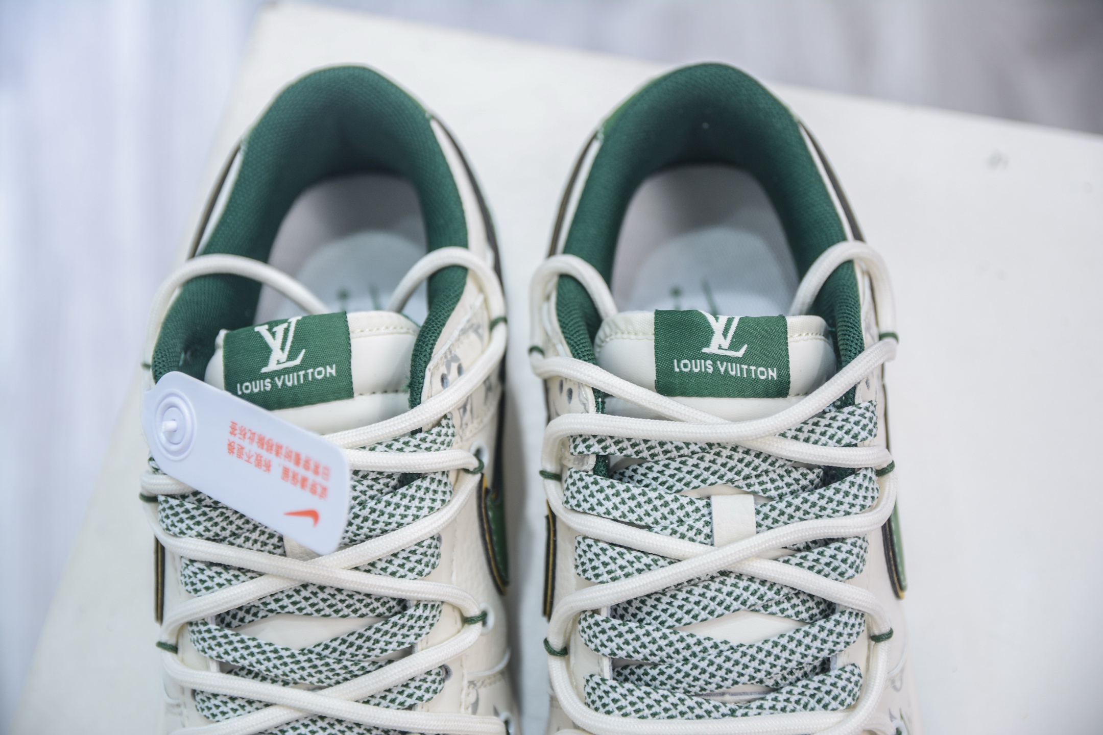 Nike SB Dunk Low x Louis Vuitton LV联名-白绿 DM6868-103