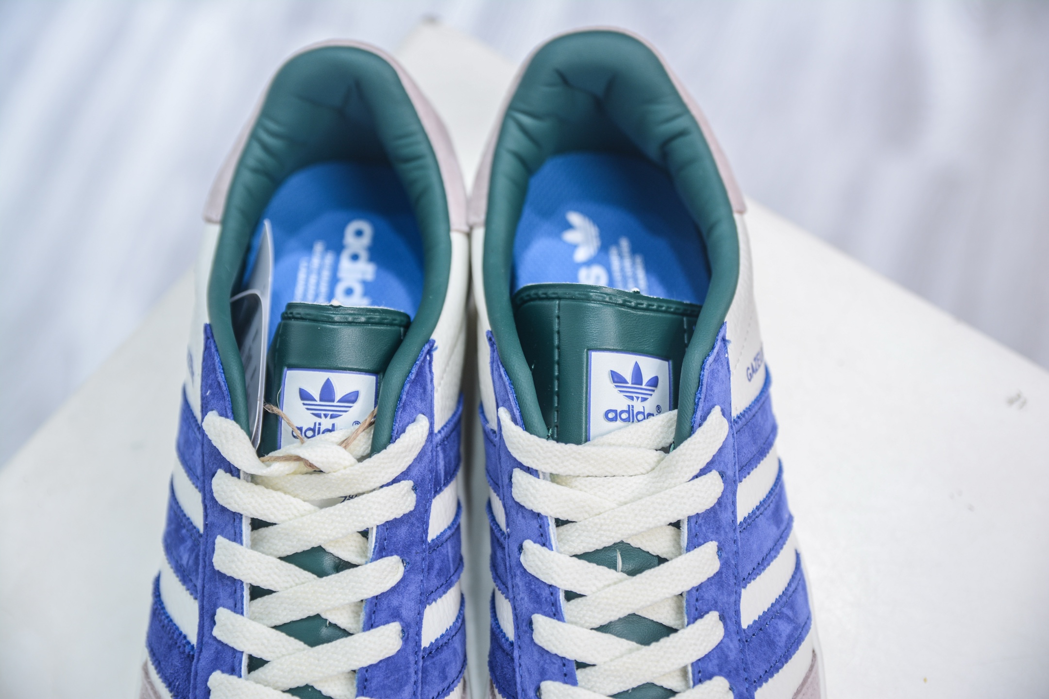 adidas Originals Gazelle INdoor x Stussy 三叶草休闲防滑耐磨低帮板鞋 DD6601