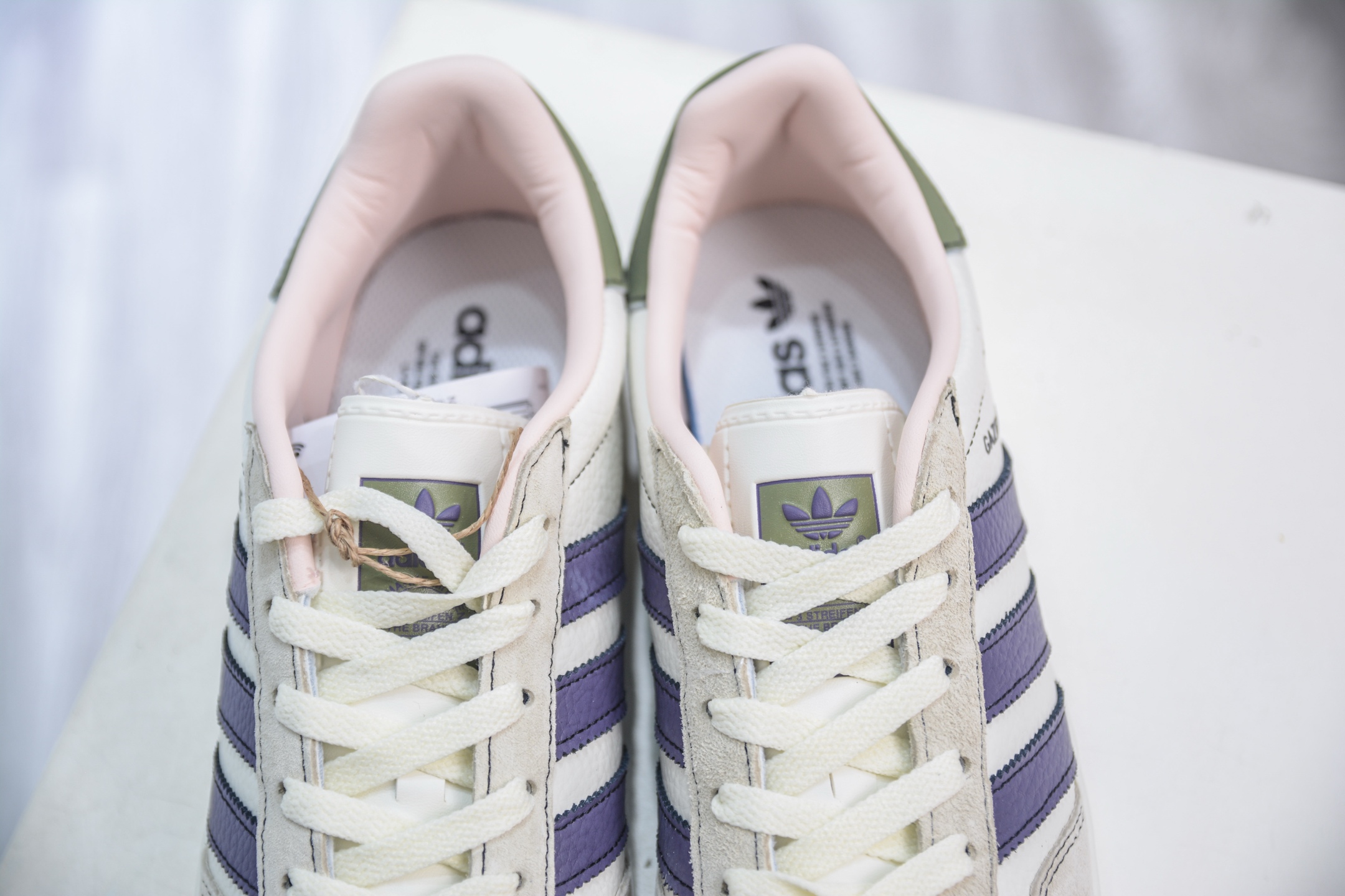 adidas Originals Gazelle INdoor x GUCCI 三叶草休闲防滑耐磨低帮板鞋 DD6603