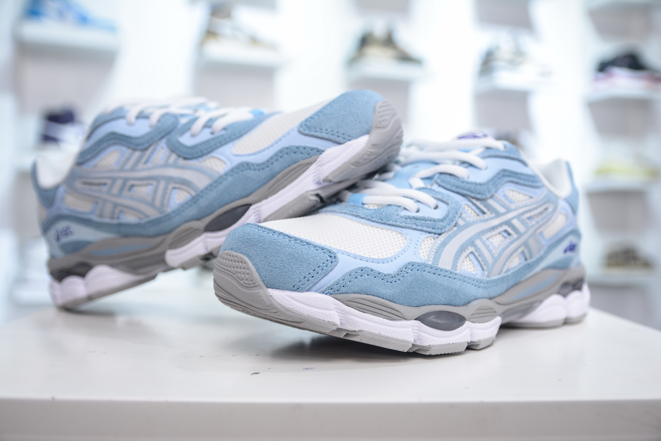 Asics Gel-NYC 纯原版本 亚瑟士运动休闲透气专业跑鞋 1203A383-107