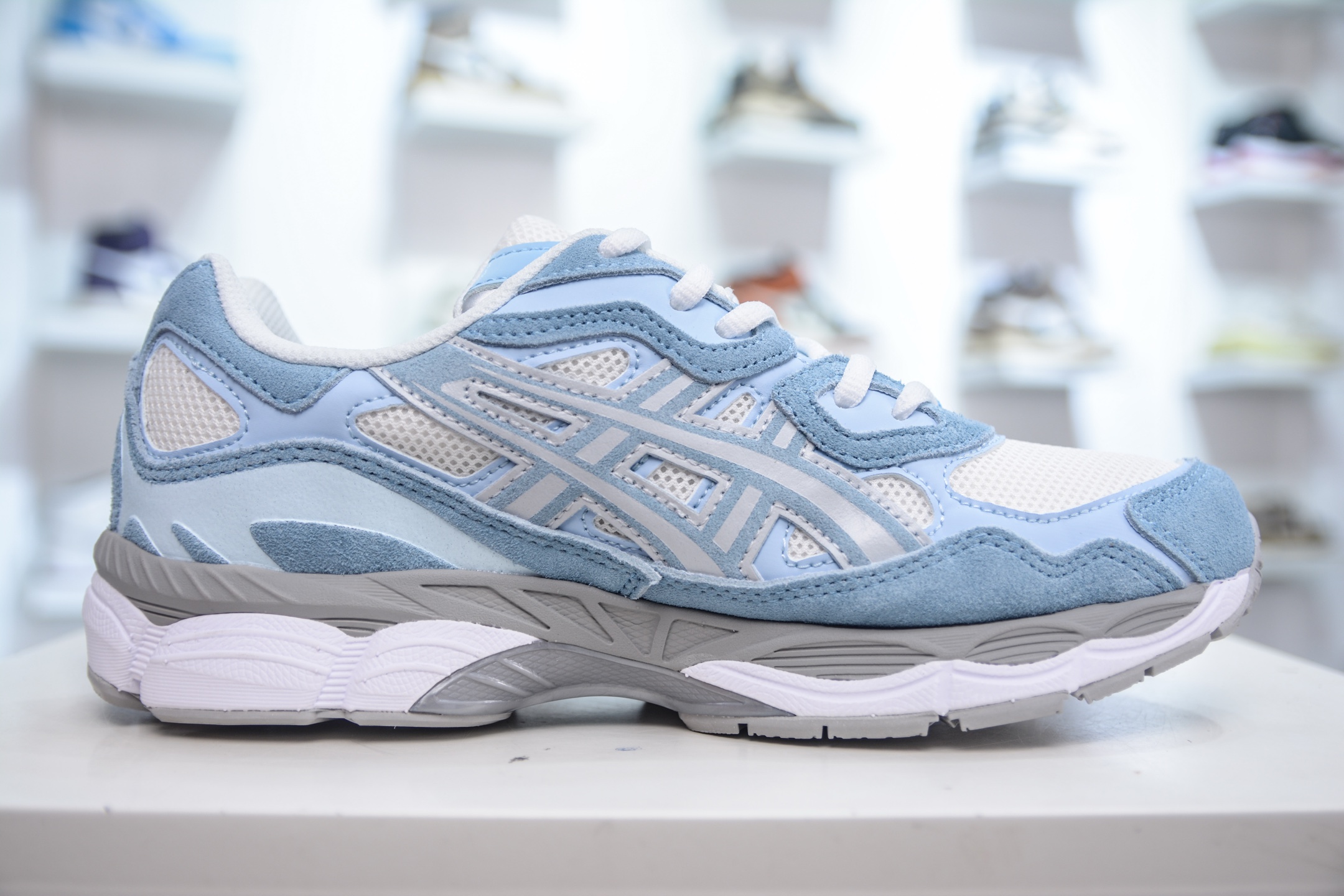 Asics Gel-NYC 纯原版本 亚瑟士运动休闲透气专业跑鞋 1203A383-107