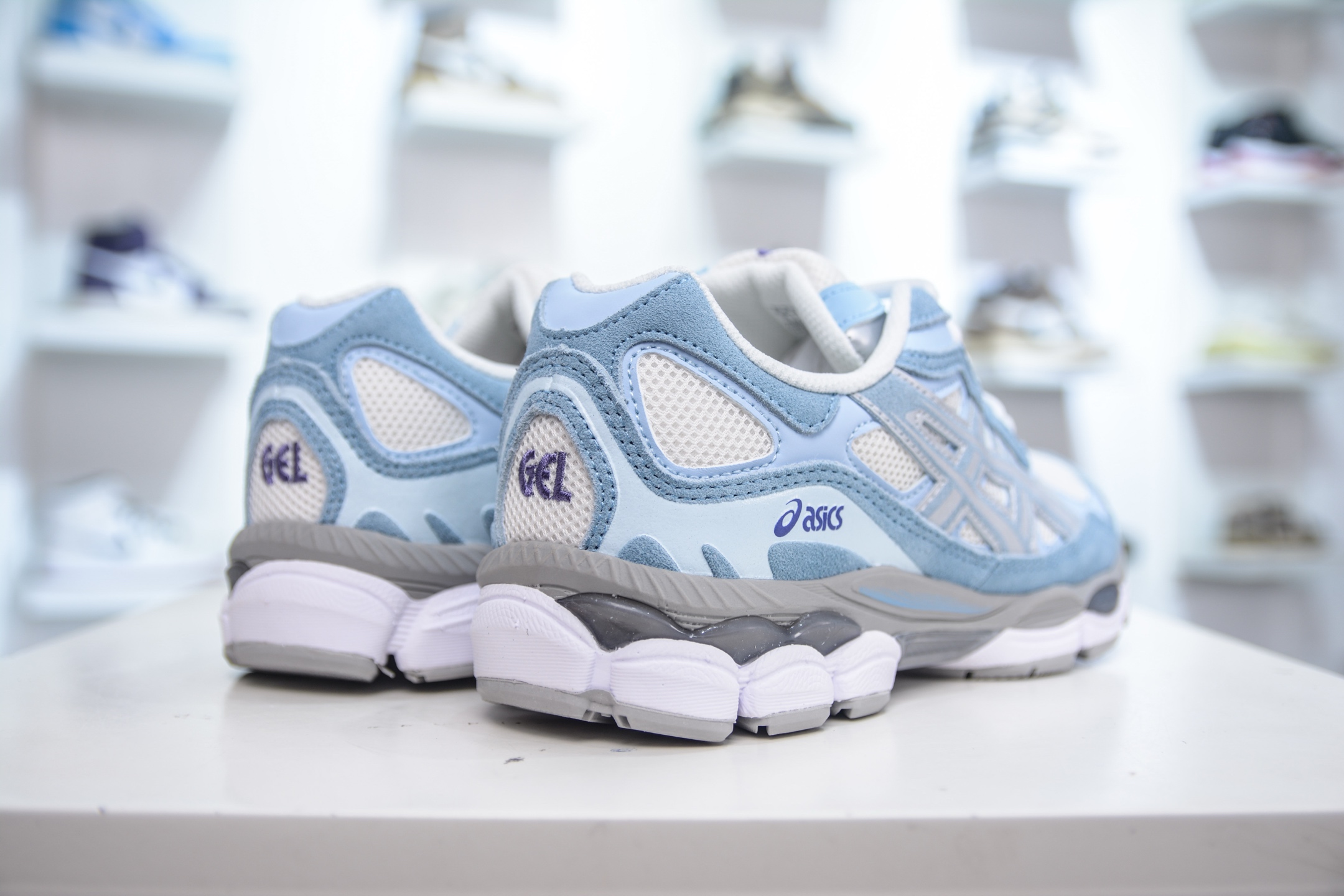 Asics Gel-NYC 纯原版本 亚瑟士运动休闲透气专业跑鞋 1203A383-107