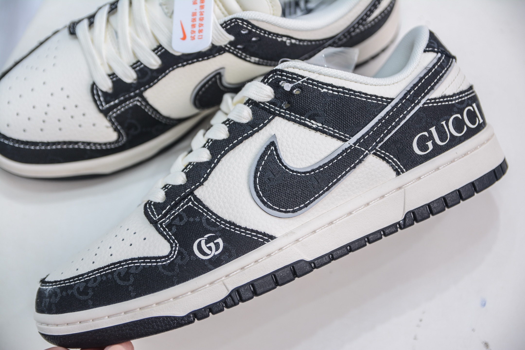 Nike SB Dunk Low x Gucci Black and White Sneakers Fashion Shoes 7 i1748196698911 7676 0 6