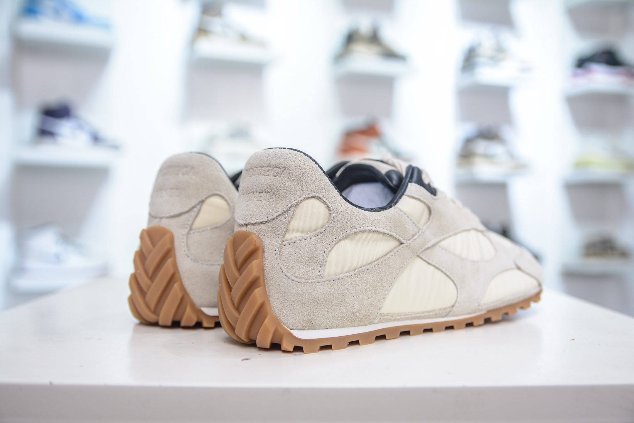 Bottega Veneta Orbit Lace-Up Runner Sneakers Lightweight Fabric, Iconic Design 7 i1748197112340 502 0 5