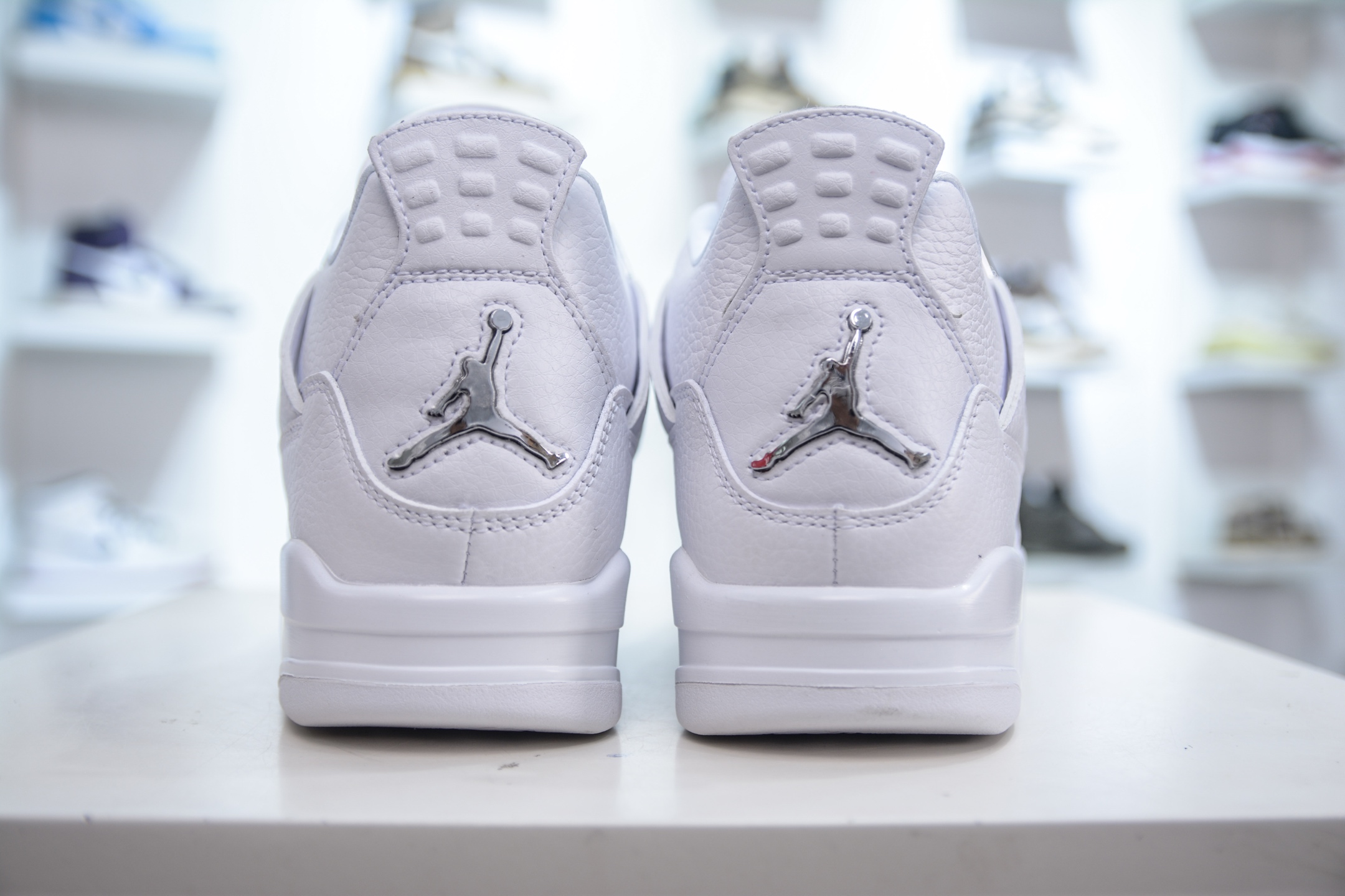 F版 Air Jordan 4 Retro”Pure Money” 乔丹4代白银 308497-100