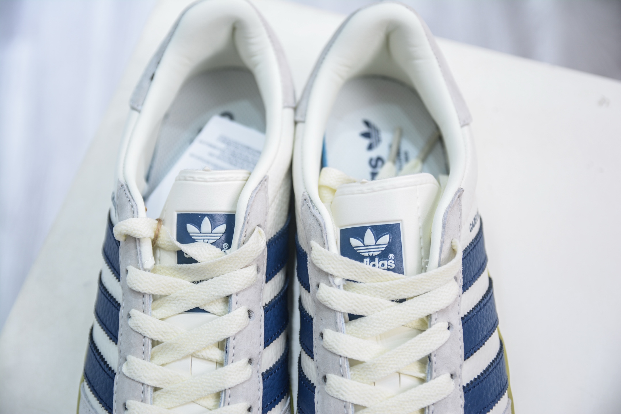 adidas Originals Gazelle INdoor x Stussy 三叶草休闲防滑耐磨低帮板鞋 DD6602