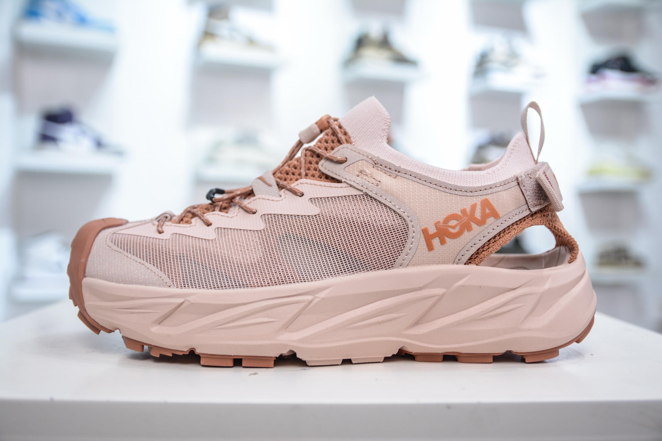 HK纯原 Hoka W Hopara 2 霍帕拉系列水路两用溯溪涉水休闲户外露营凉鞋 1147650/BBLC
