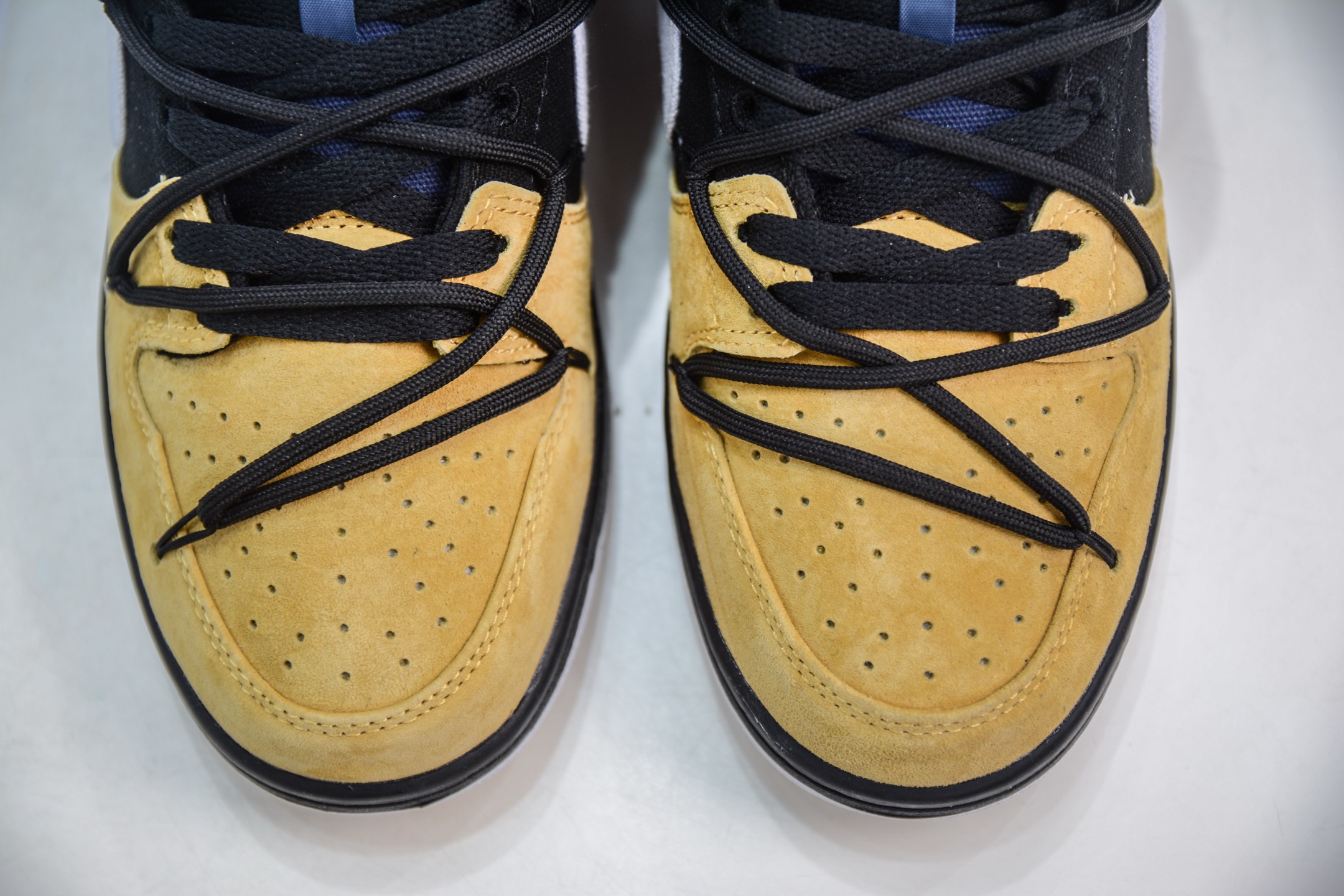 Nike Dunk Low Top Sneakers - Yellow Black White, Comfortable Shoes For Men & Women 10 i1748368953425 2217 0 8