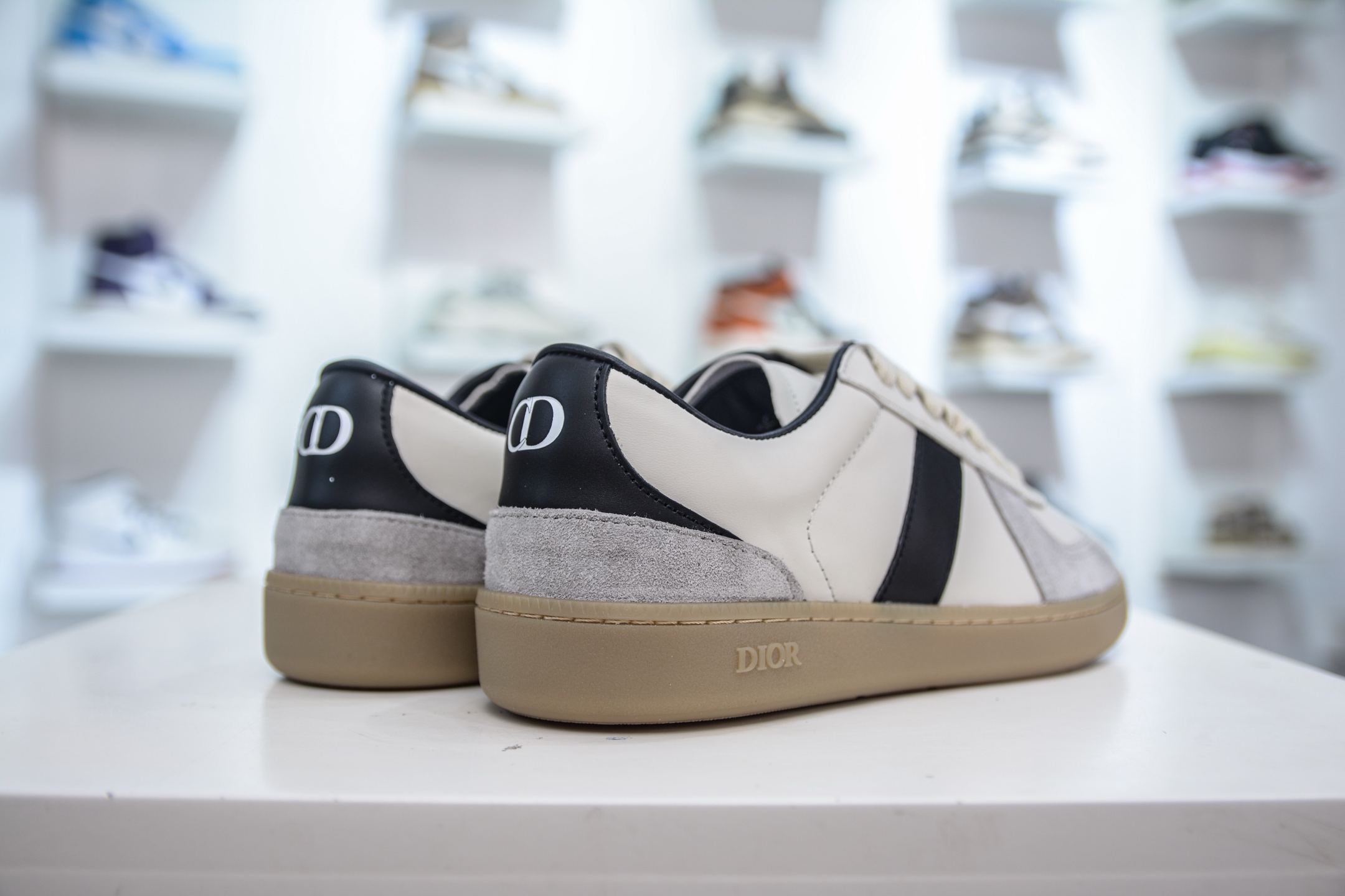 Dior B01 Matchpoint Sneakers, Round Toe, Lace-Up, Leather, CD Icon, Rubber Sole 7 i1748369555742 9146 0 5