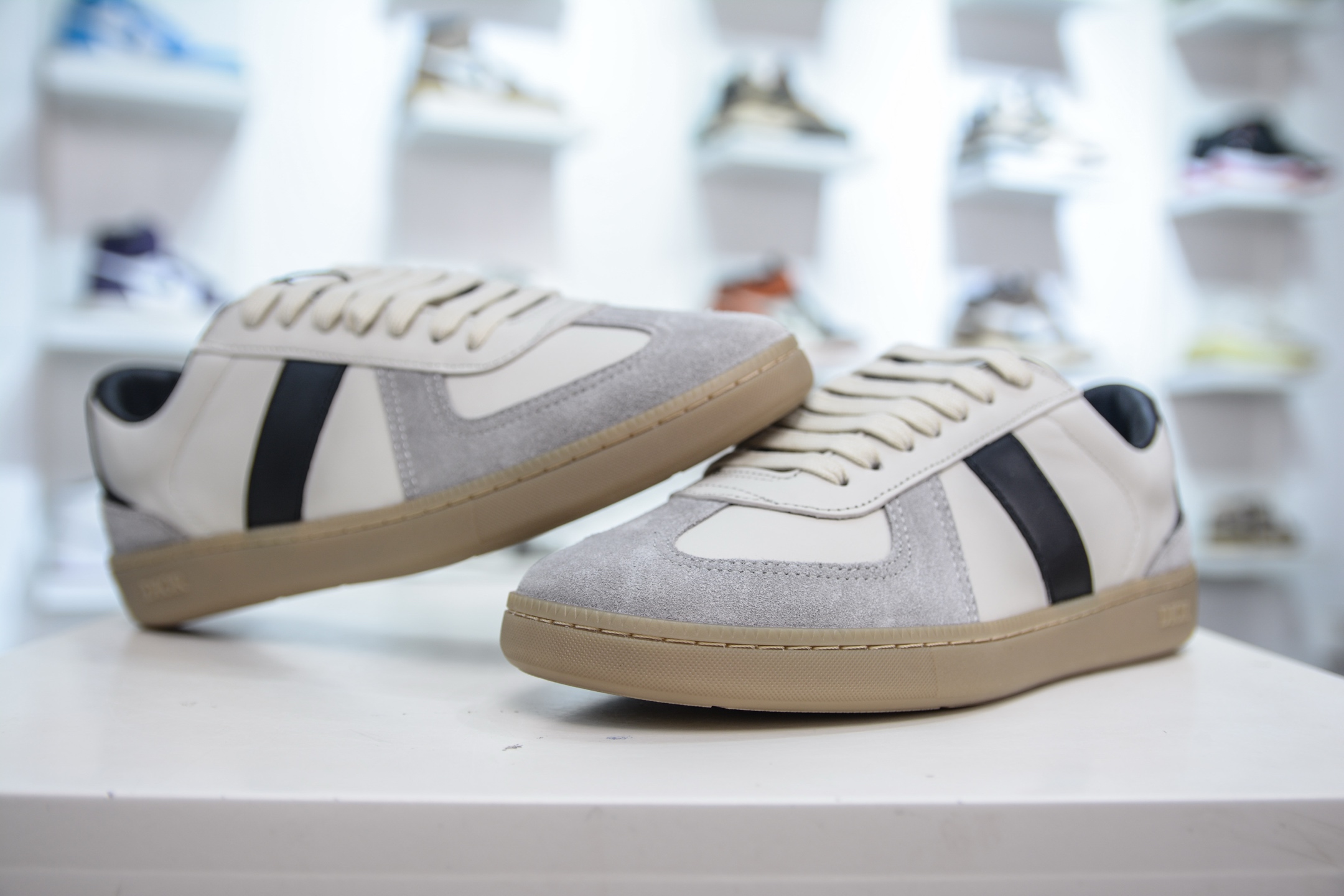 Dior B01 Matchpoint Sneakers, Round Toe, Lace-Up, Leather, CD Icon, Rubber Sole 5 i1748369555845 3263 0 3