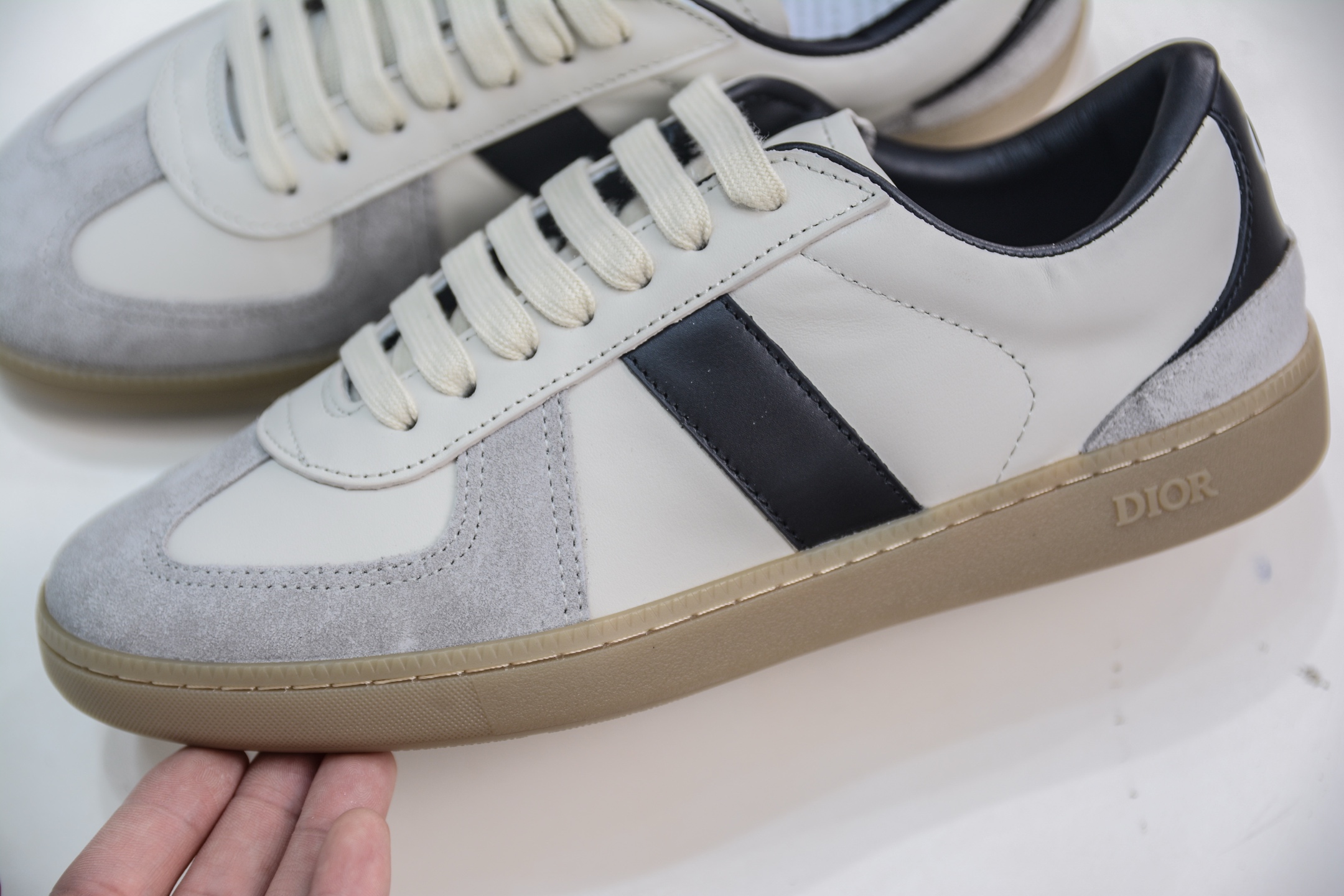 Dior B01 Matchpoint Sneakers, Round Toe, Lace-Up, Leather, CD Icon, Rubber Sole 8 i1748369556778 8698 0 6